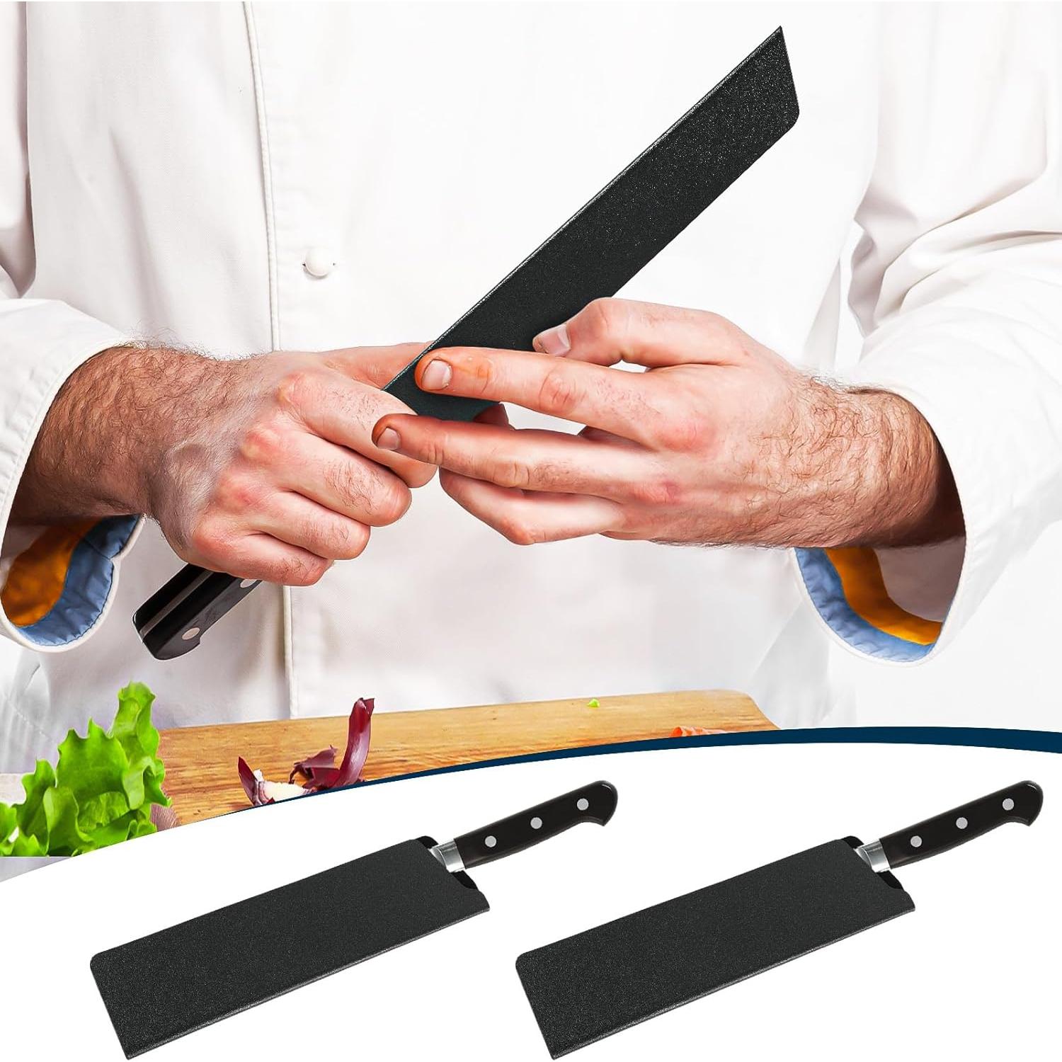 Cubiertas de Cuchillo Aeaocvo 21.8 cm 2 Pcs Protector Universal