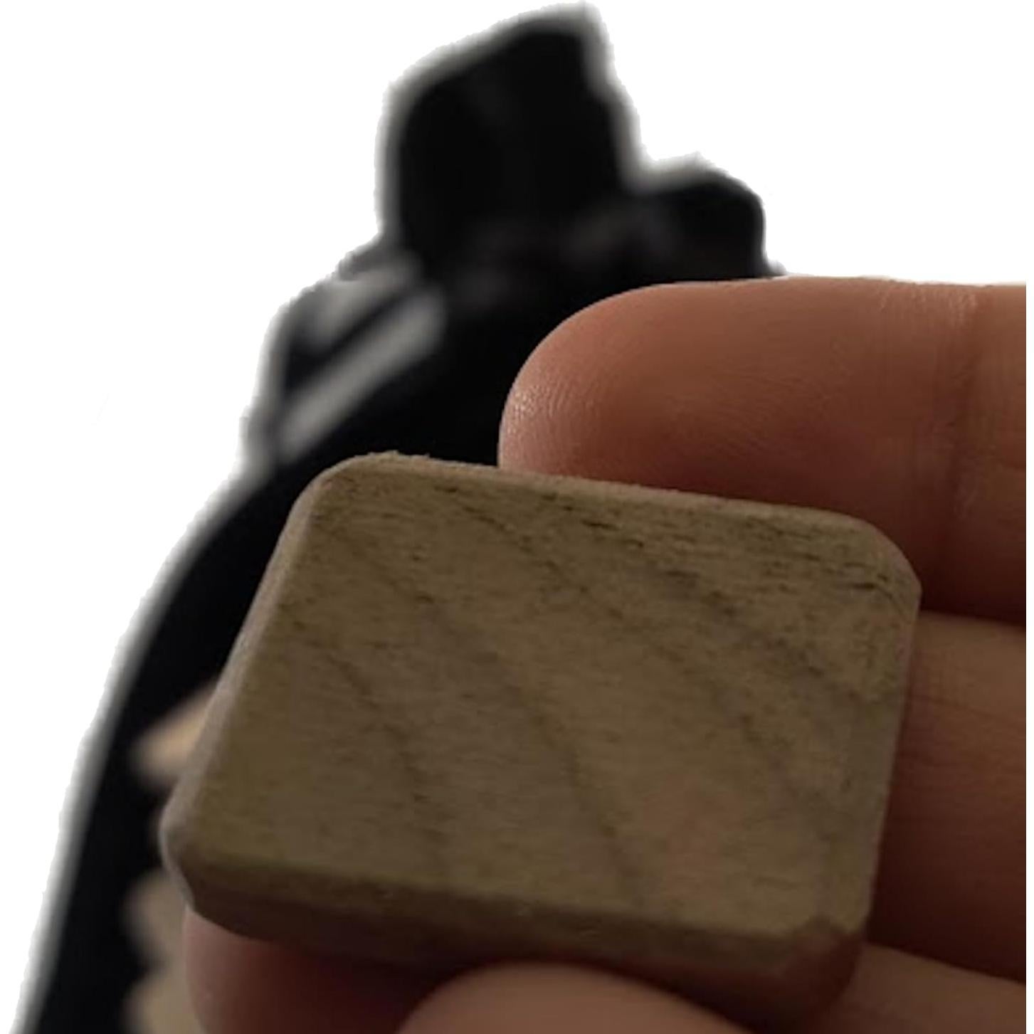 Juego de Runas de Madera Sin Terminar - Alfabeto Elder Futhark