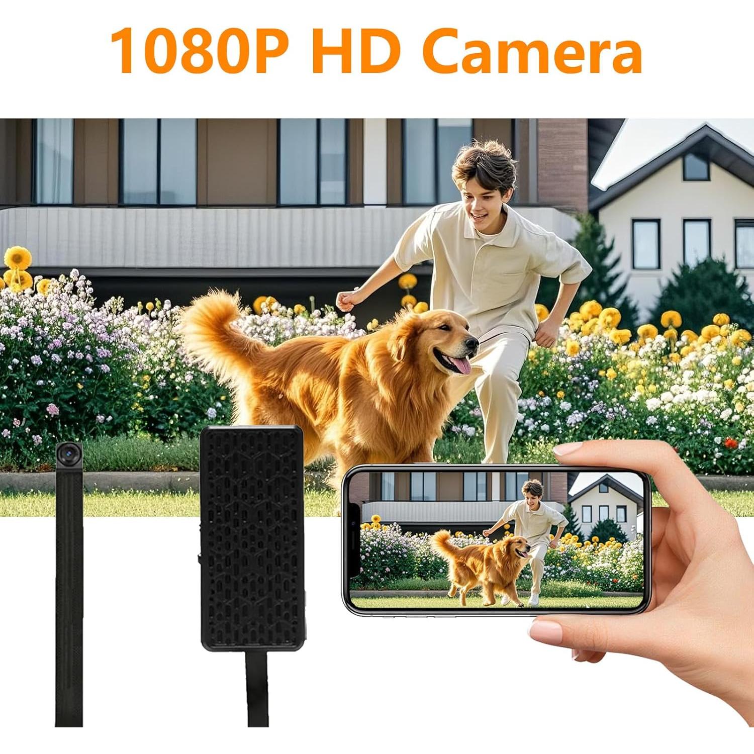 Cámara Mini Oculta InCliick 1080P con Detección de Movimiento