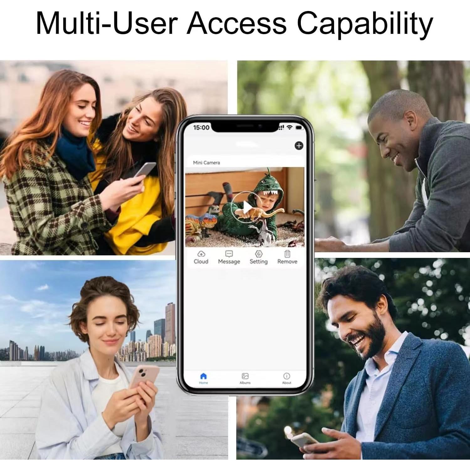 Cámara Mini Oculta InCliick 1080P con Detección de Movimiento