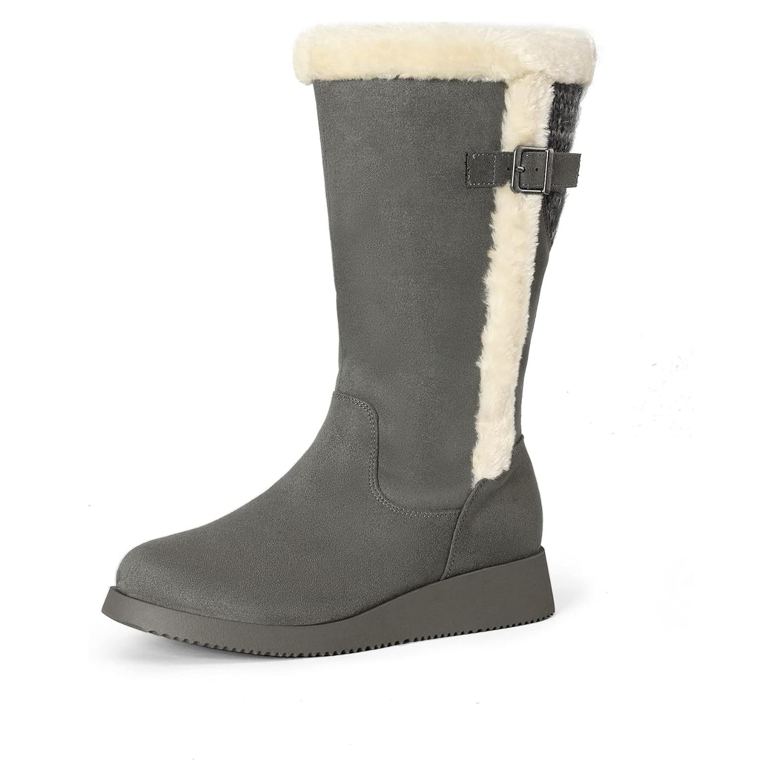 Botas de Nieve para Mujer DREAM PAIRS Altas Antideslizantes