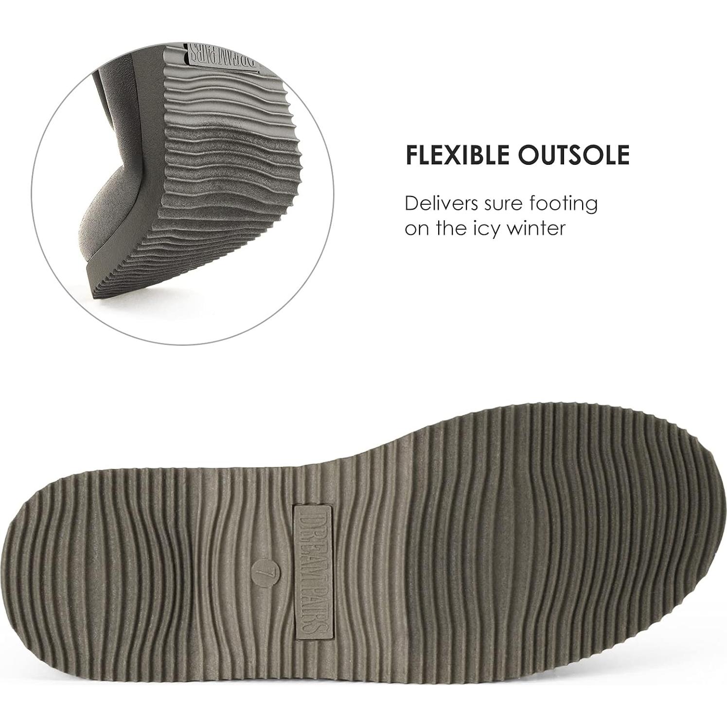 Botas de Nieve para Mujer DREAM PAIRS Altas Antideslizantes