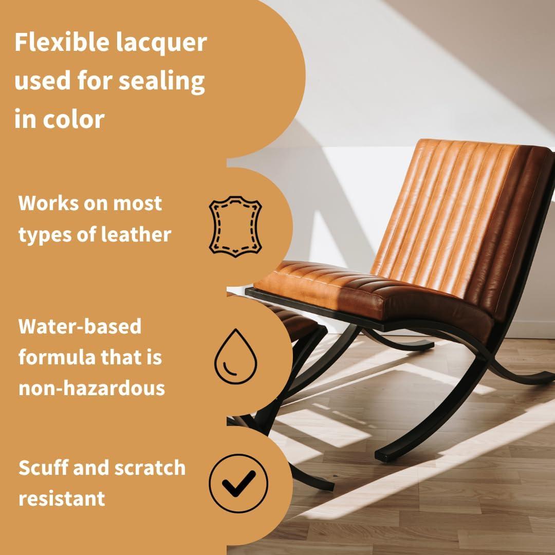 Acabado de Cuero Brillante Furniture Clinic 250 ml - Protección y Sellado