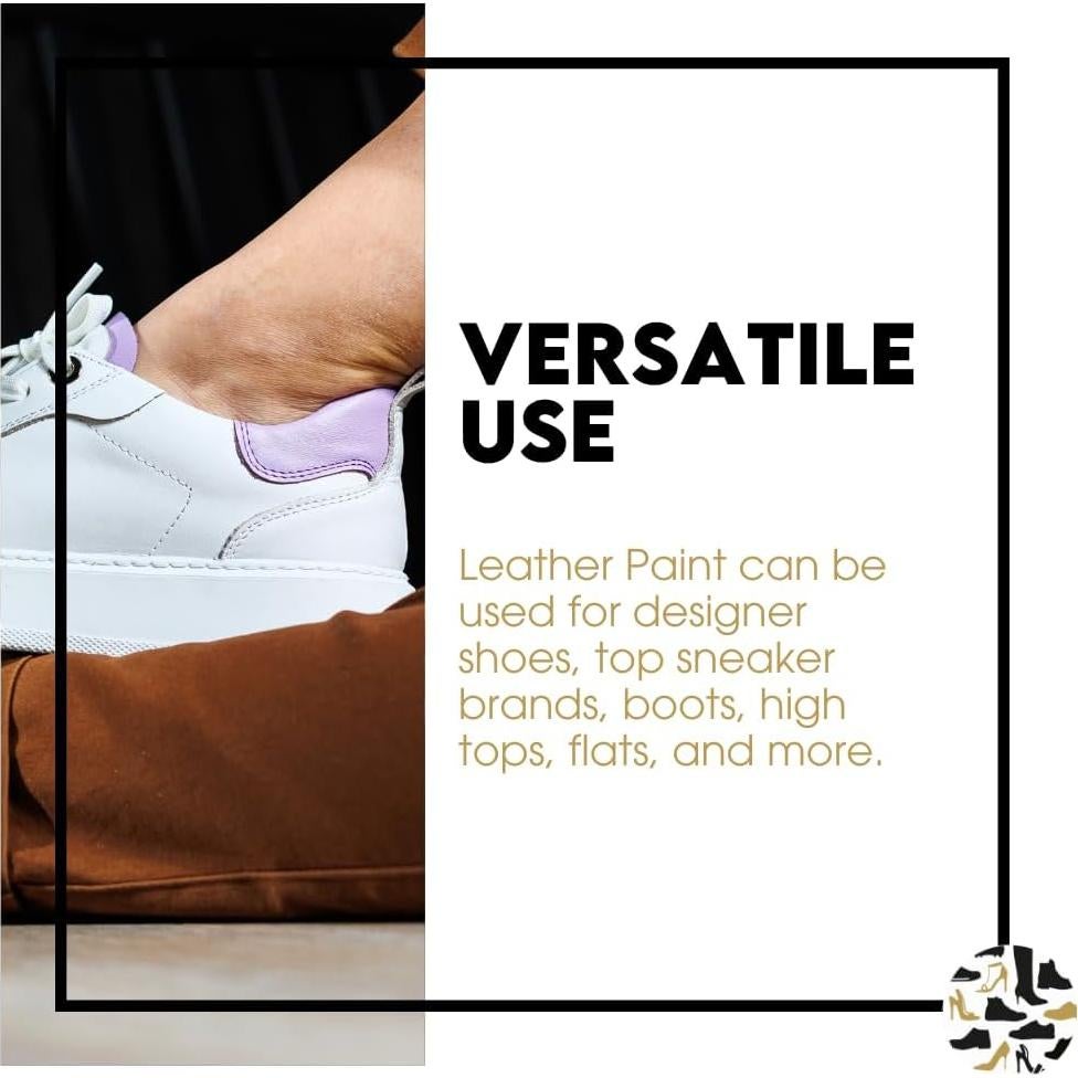 Pintura de Cuero Shoe Clinic 50ml Negra - Resistente y Rápida