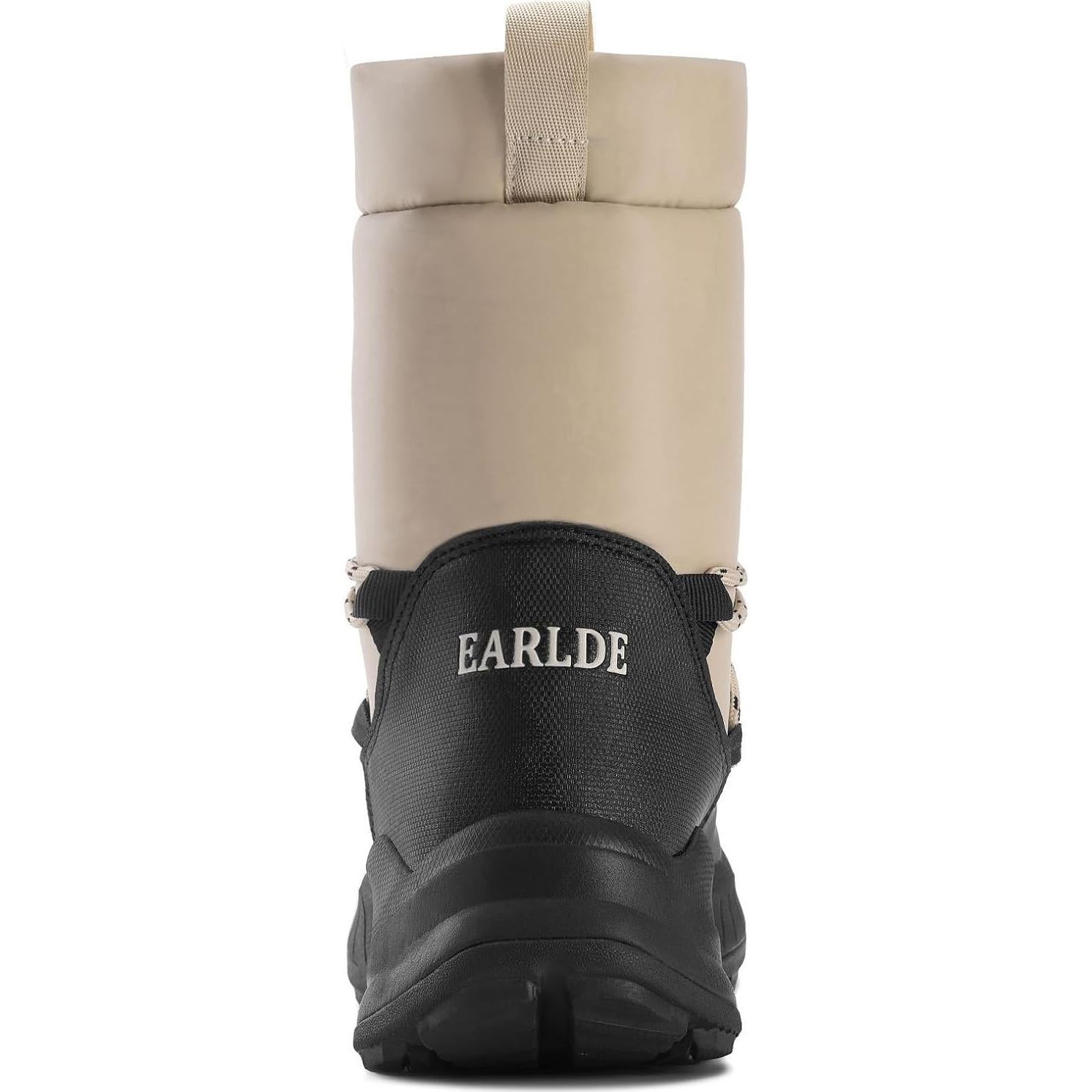 Botas de Nieve para Mujeres EARLDE Impermeables Caqui