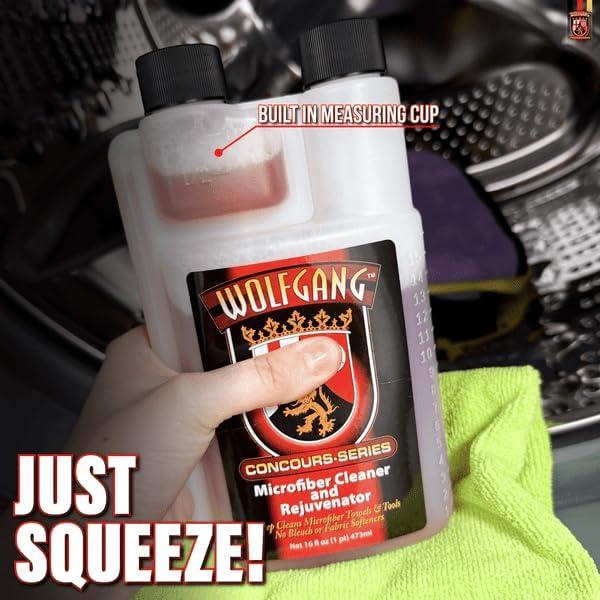 Limpiador Microfibra Wolfgang 473 ml para Lavadoras HE