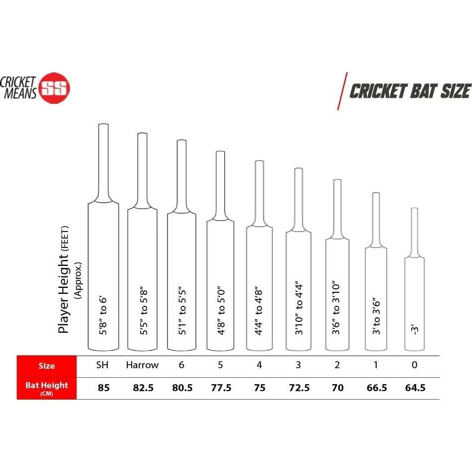 Bate de Cricket SS Ton Maximus Madera de Kashmir Adulto 1.23-1.28 kg