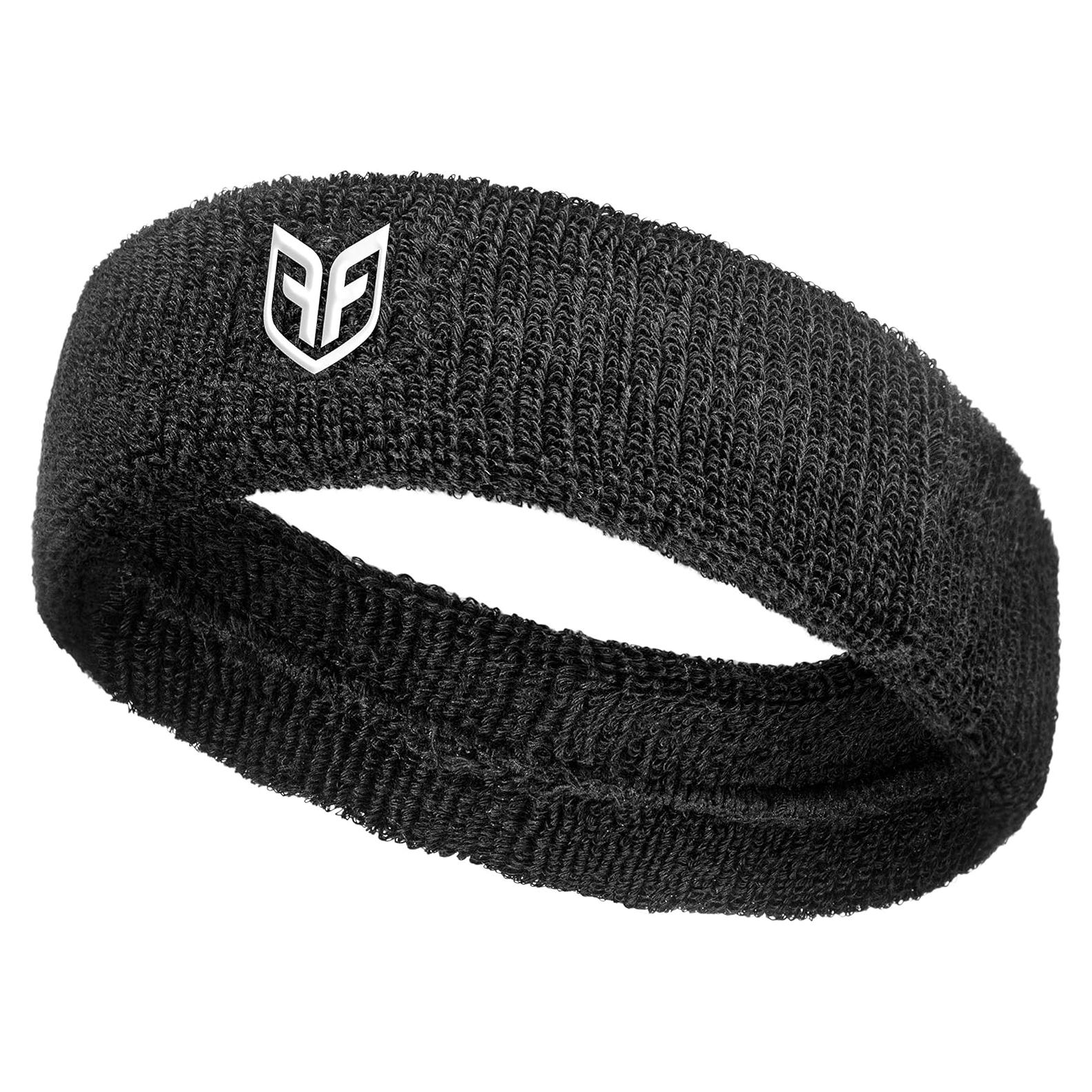 Banda de Sudor Protectora ForceField Grande Negro 18"