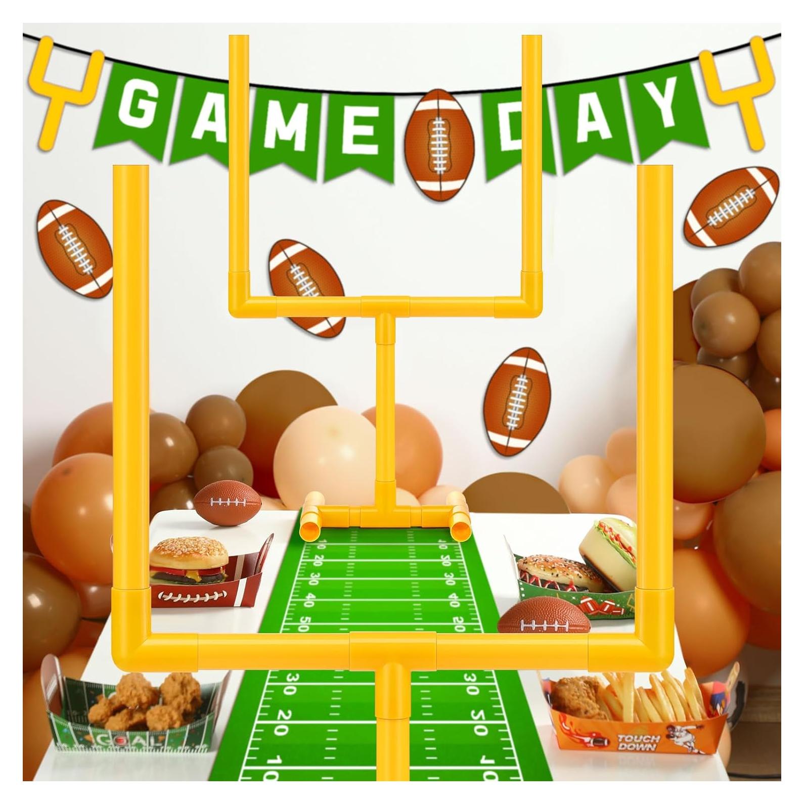 Centro de Mesa de Fútbol VioraWhite 50x30 cm - 2 Pcs Decoración