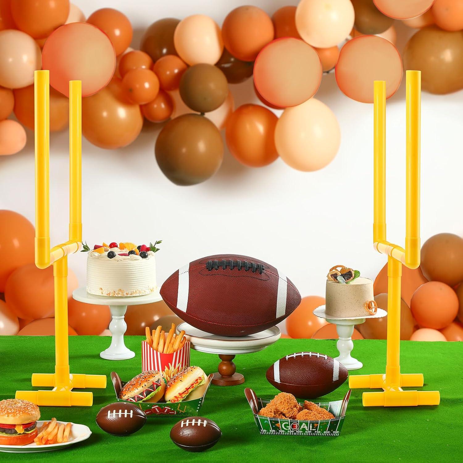 Centro de Mesa de Fútbol VioraWhite 50x30 cm - 2 Pcs Decoración