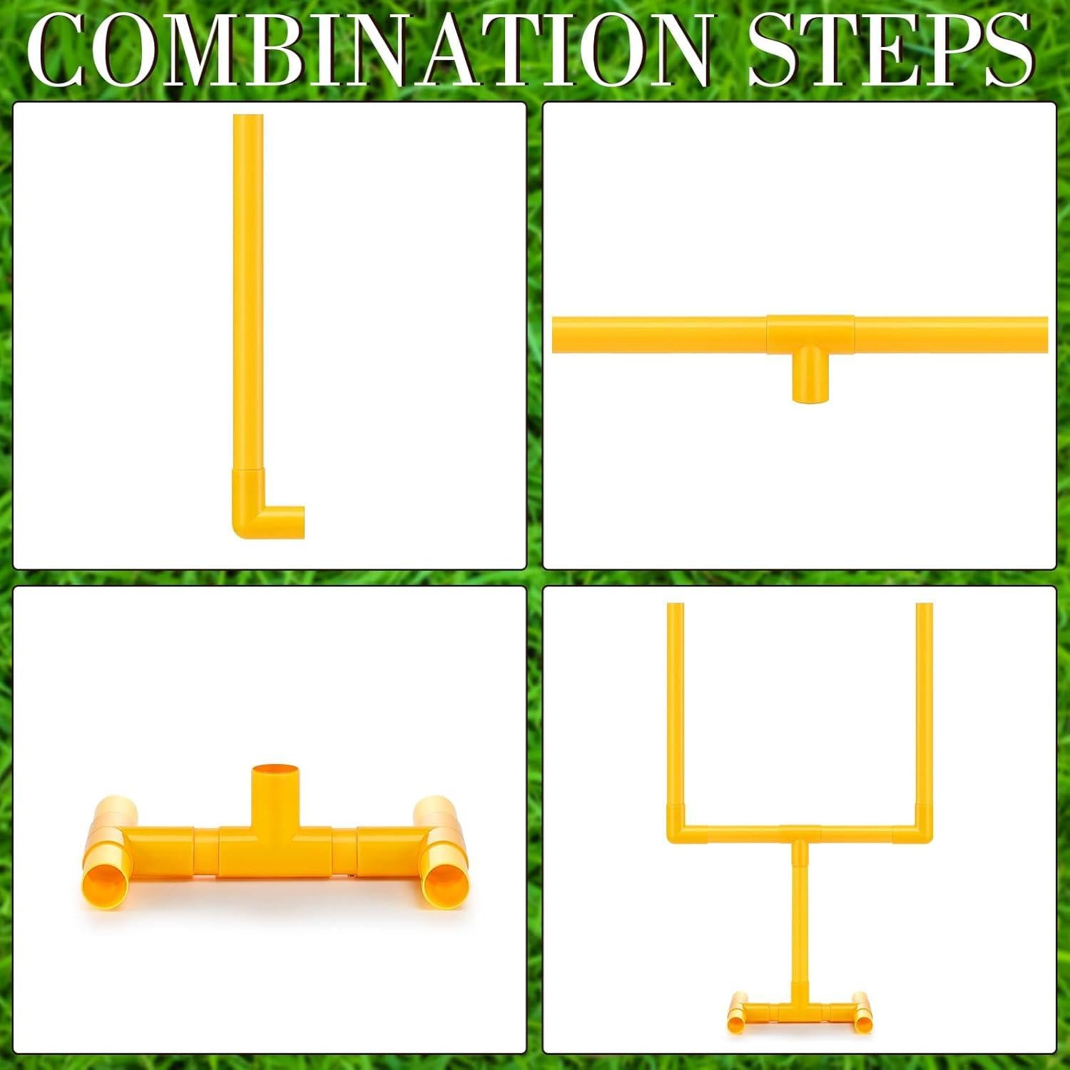Centro de Mesa de Fútbol VioraWhite 50x30 cm - 2 Pcs Decoración