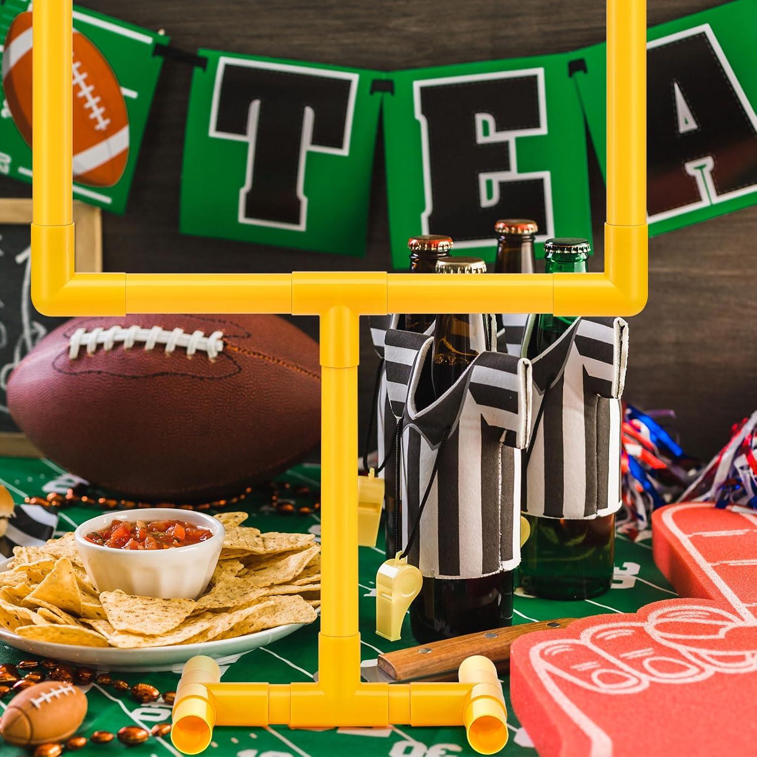 Centro de Mesa de Fútbol VioraWhite 50x30 cm - 2 Pcs Decoración