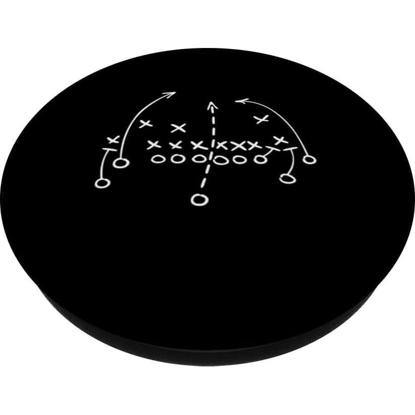 PopSockets Adhesive PopGrip Fútbol Americano Diseño Táctico