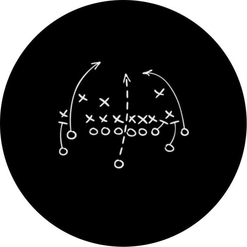 PopSockets Adhesive PopGrip Fútbol Americano Diseño Táctico