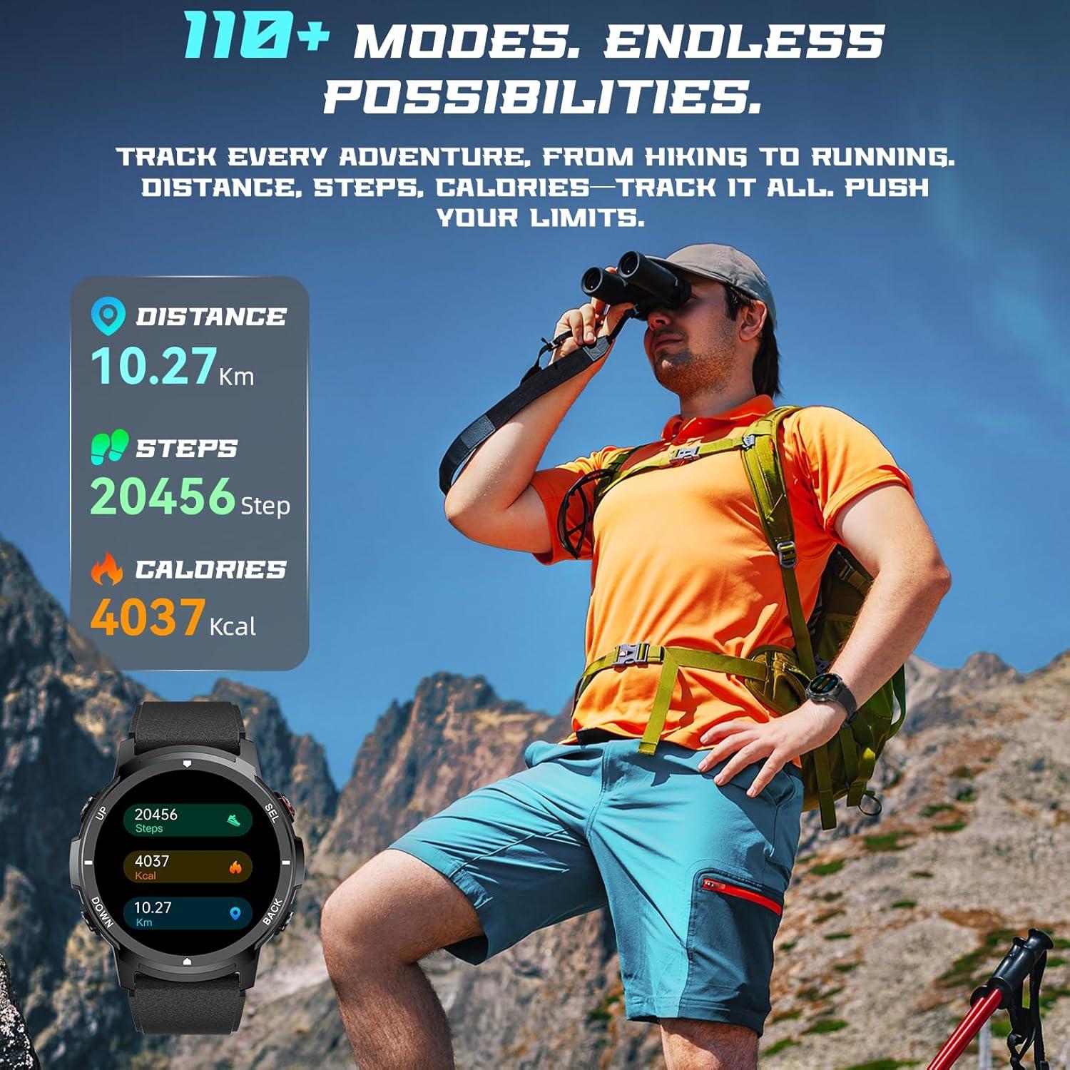 Reloj Inteligente Paybay S52V2 Negro 1.43" IP68 Bluetooth