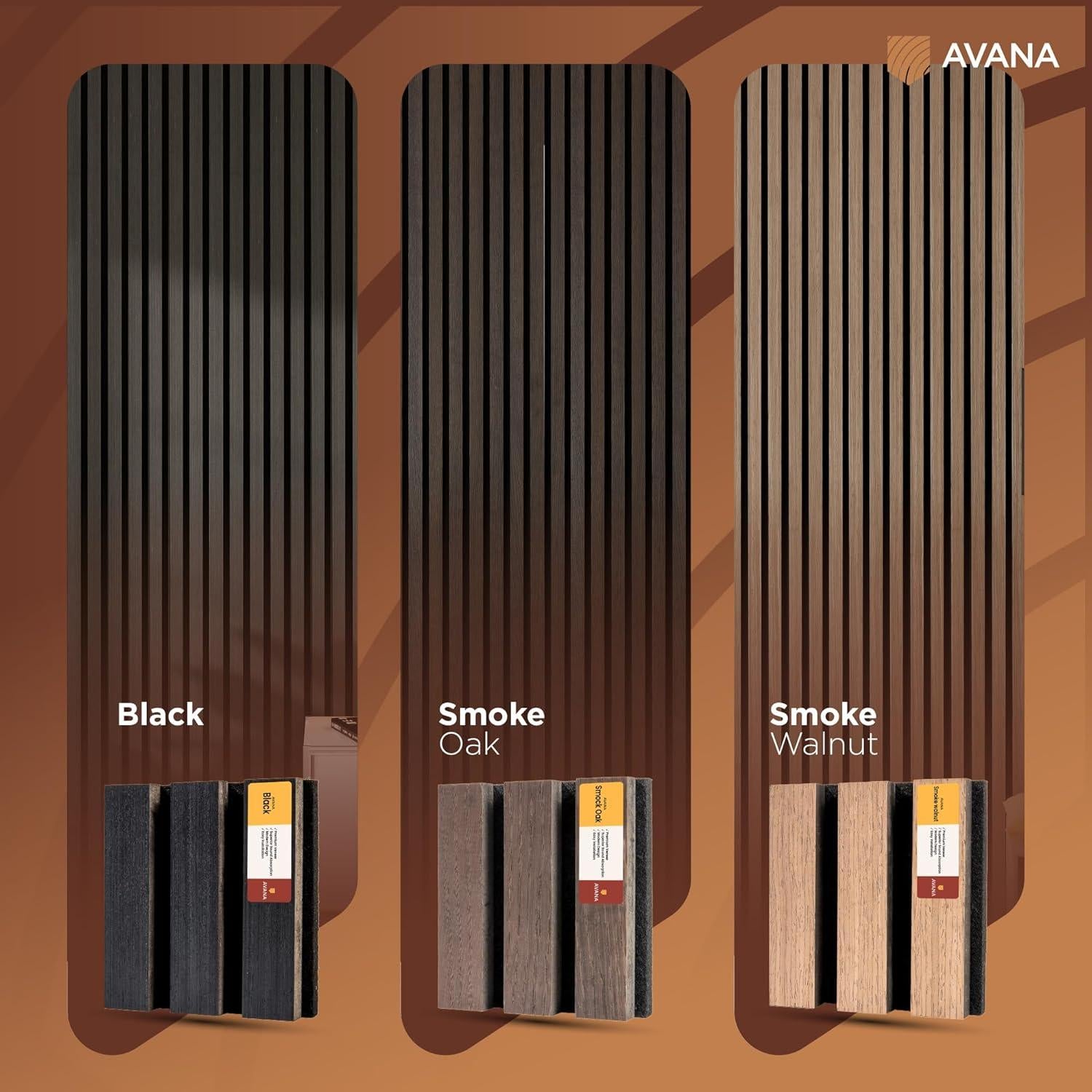 Paquete de Muestras de Paneles Acústicos Avana - 11 PCs