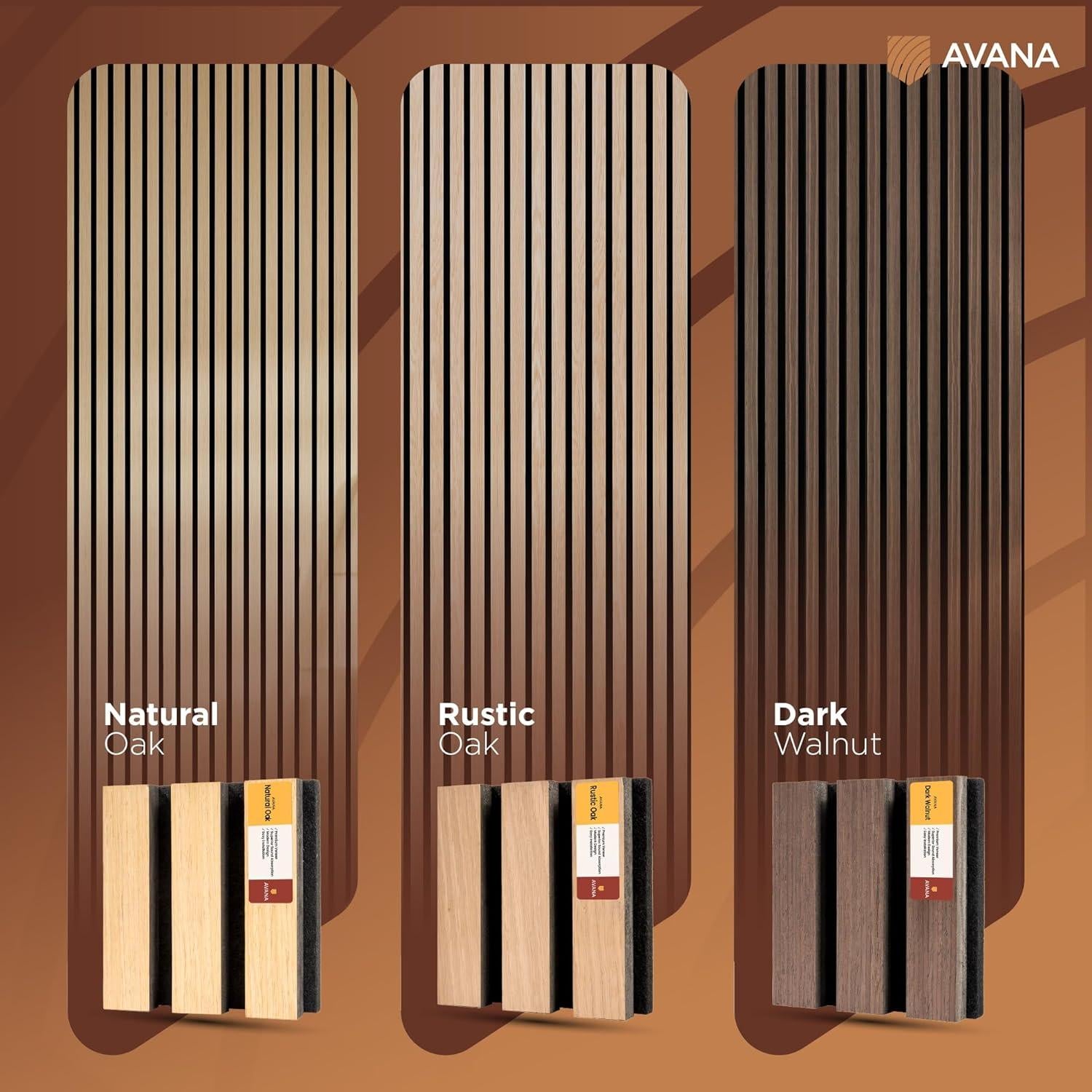 Paquete de Muestras de Paneles Acústicos Avana - 11 PCs