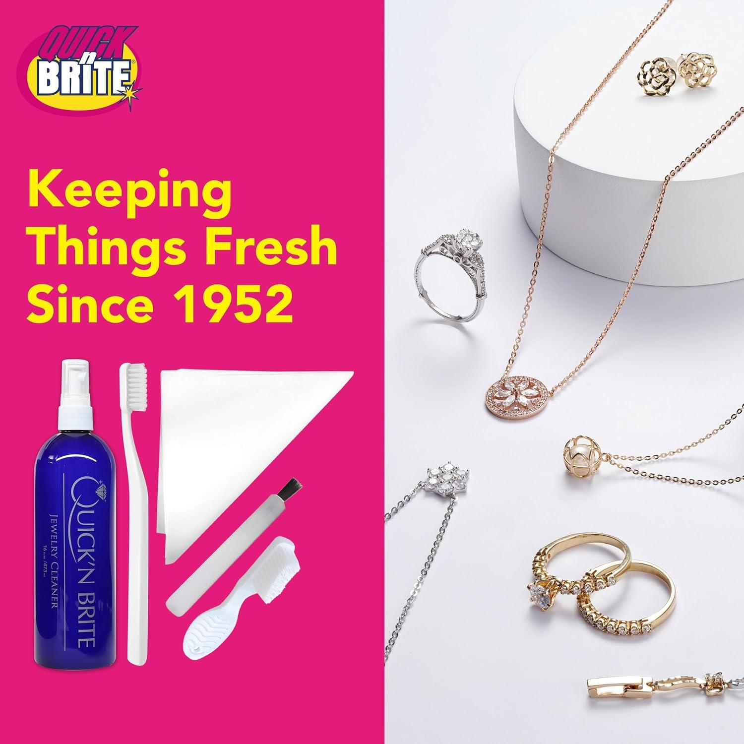 Kit de limpieza de joyas Quick N Brite 16 oz 5 piezas
