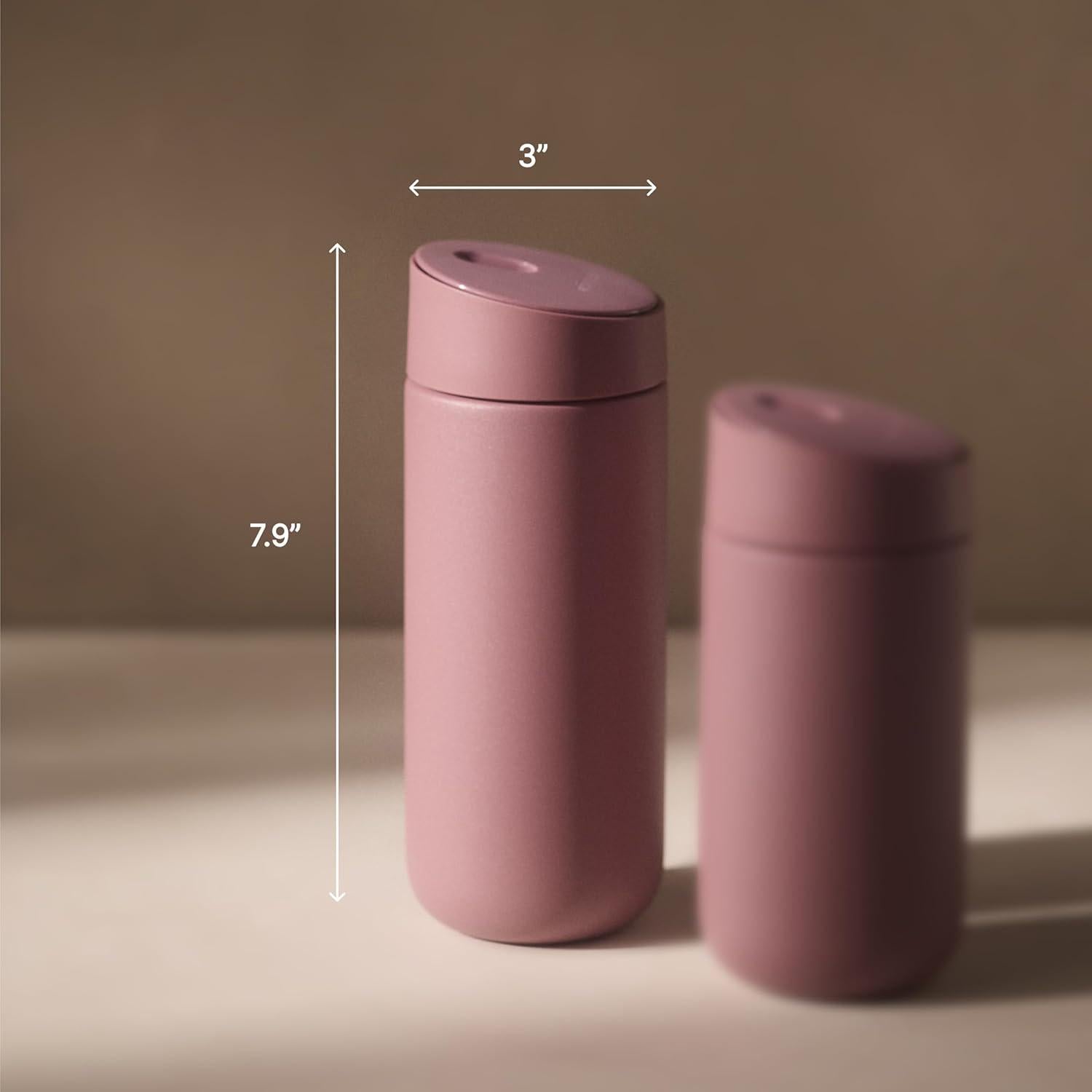 Taza de Viaje Fellow 16 oz Rosa Desierto Aislada Cerámica