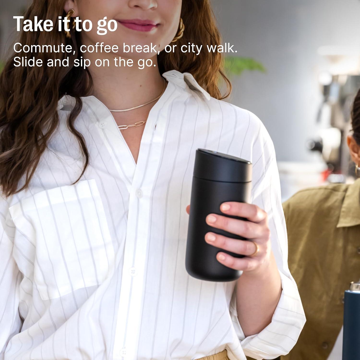 Taza de Viaje Fellow 16 oz Rosa Desierto Aislada Cerámica