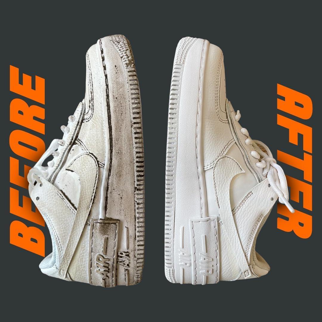 Kit de Limpieza de Zapatillas 100ml - Limpiador, Cepillo y Toalla