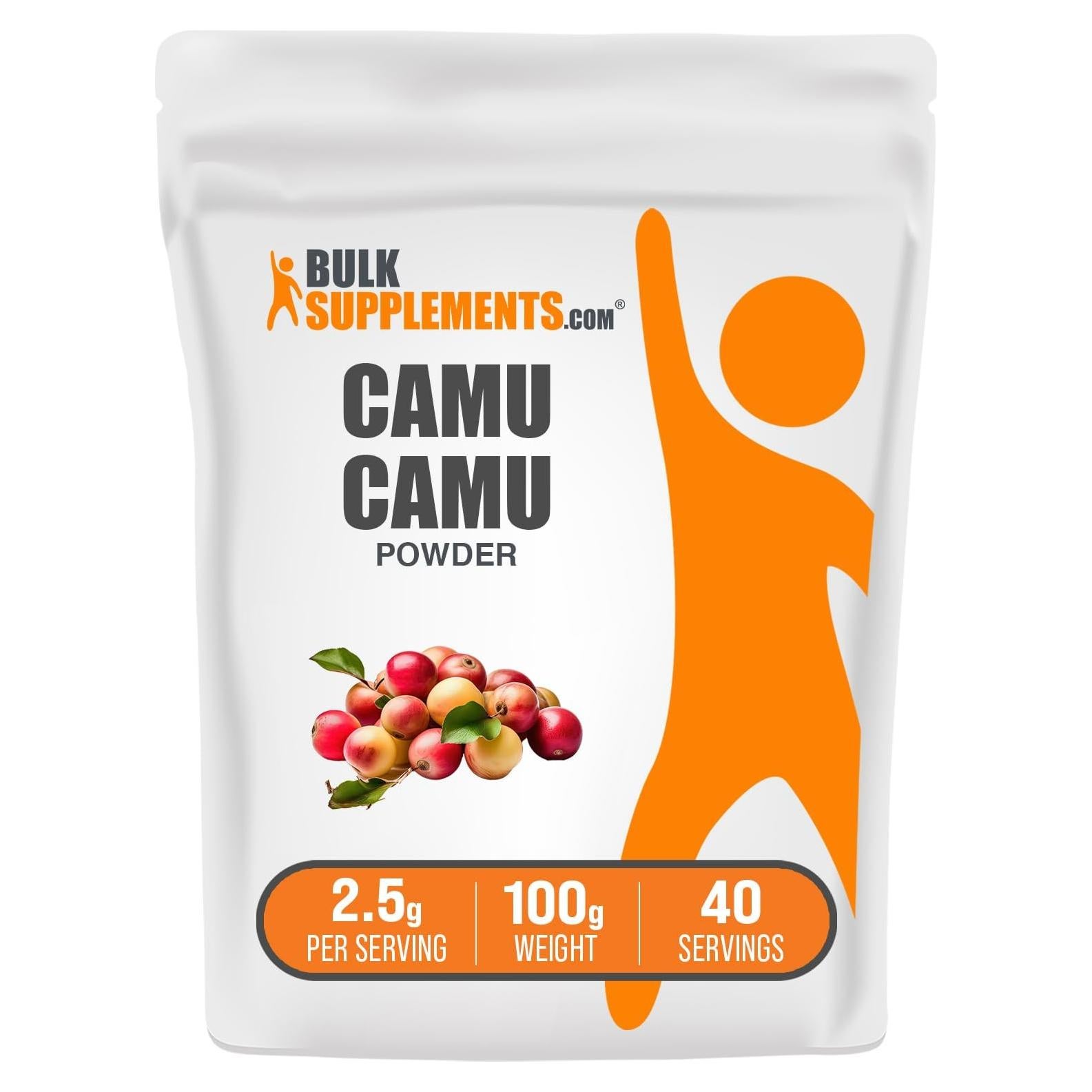 Polvo de Camu Camu BulkSupplements 100g - Suplemento Vegano