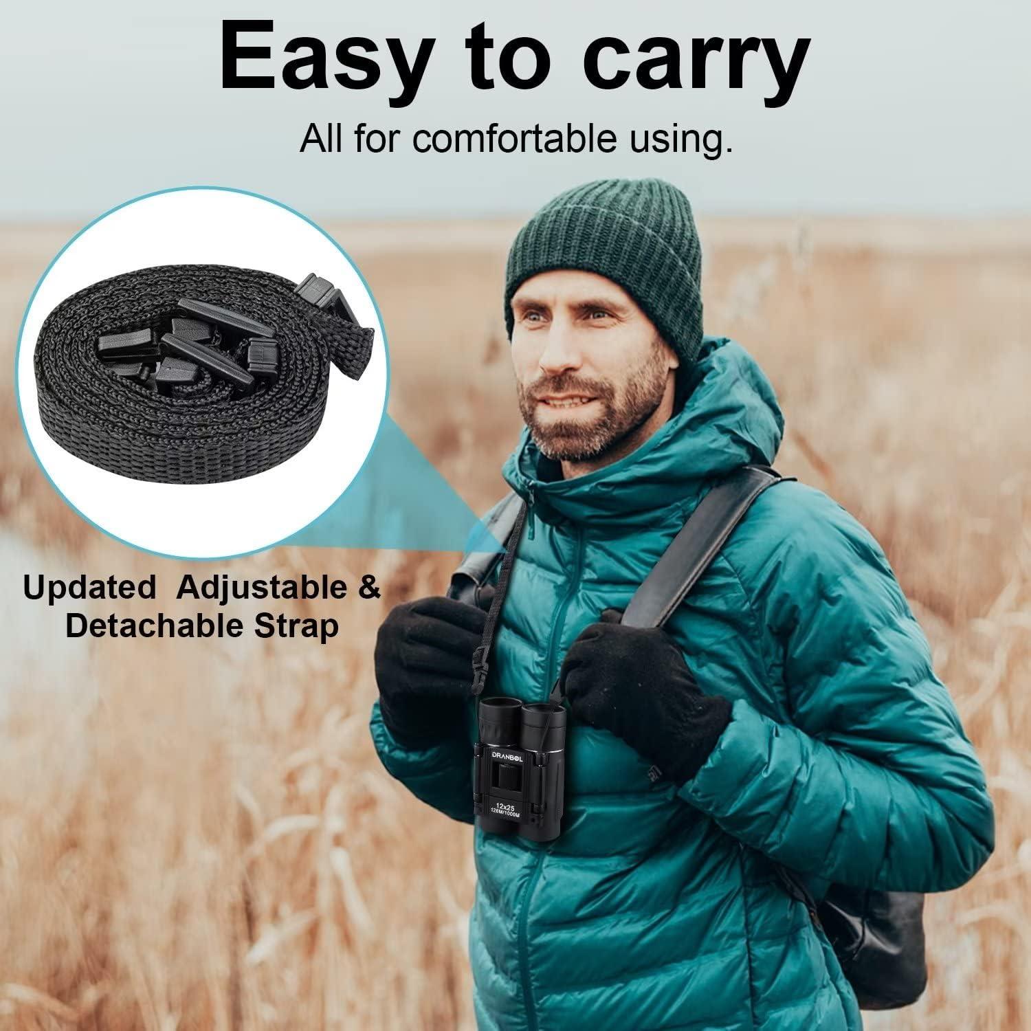 Binoculares Dranbol 12X25 Compactos para Observación