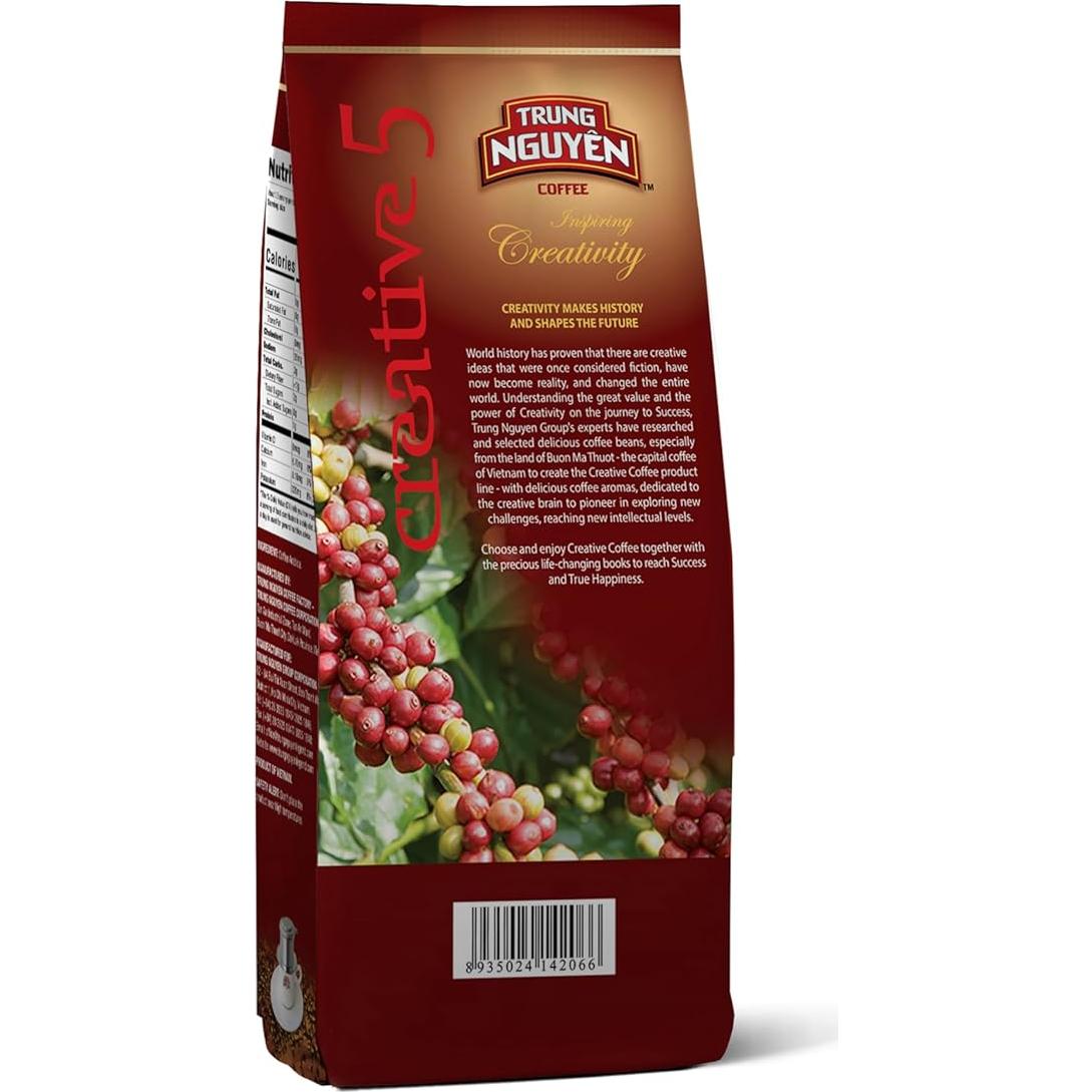 Café Molido Trung Nguyen Creativo 5, 100% Arábica, 248g