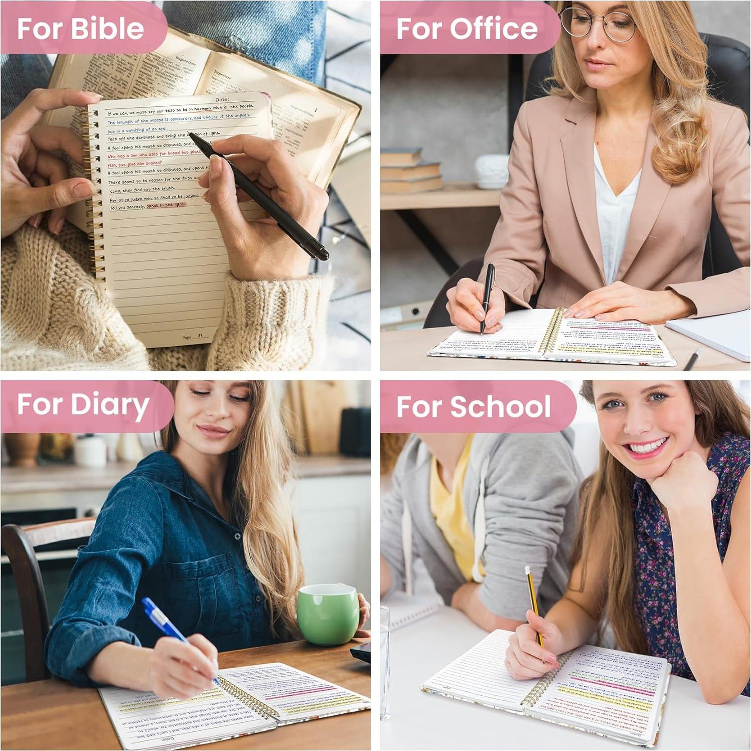 Cuaderno Espiral Taja A5 Floral 140 Páginas Rayadas