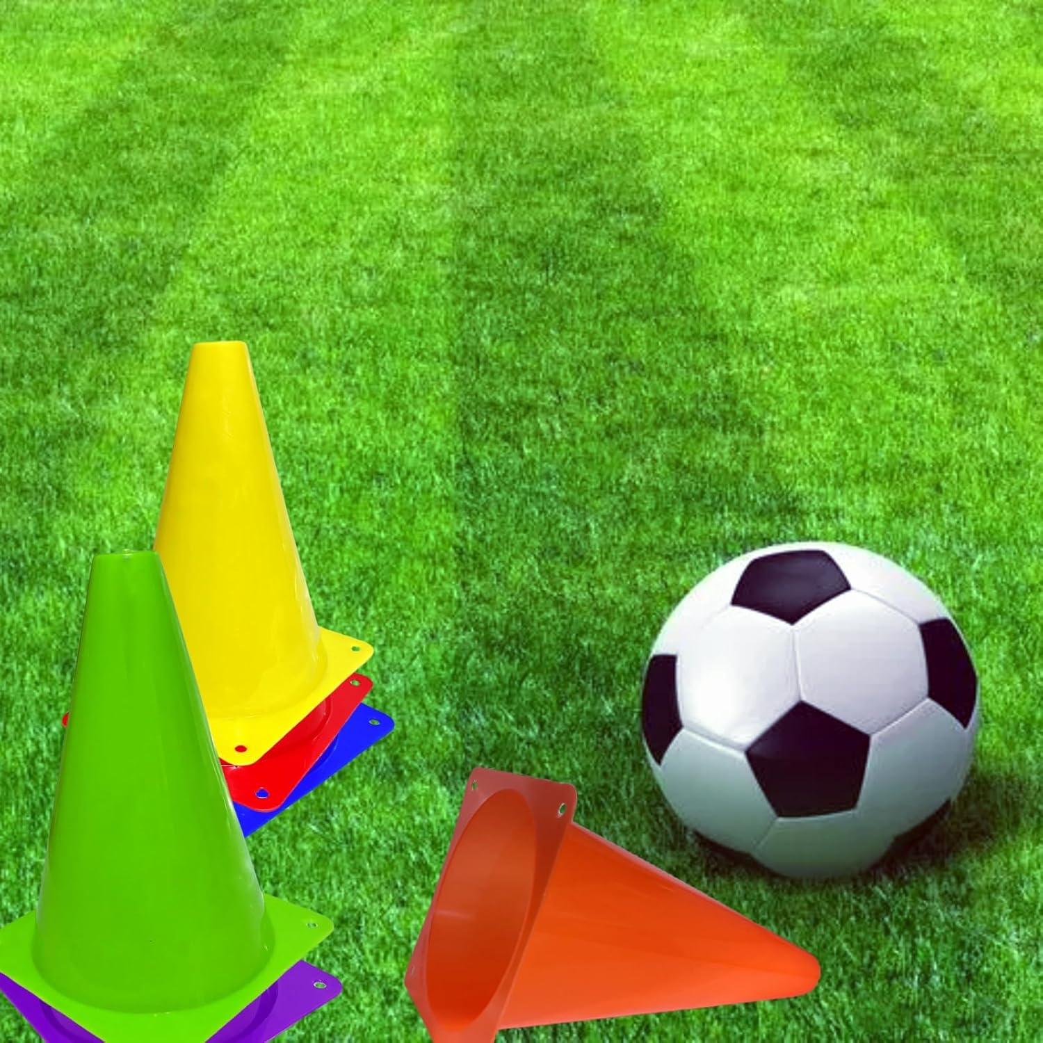 12 Conos Deportivos de Plástico Naranjas 18 cm LCPQMZGH