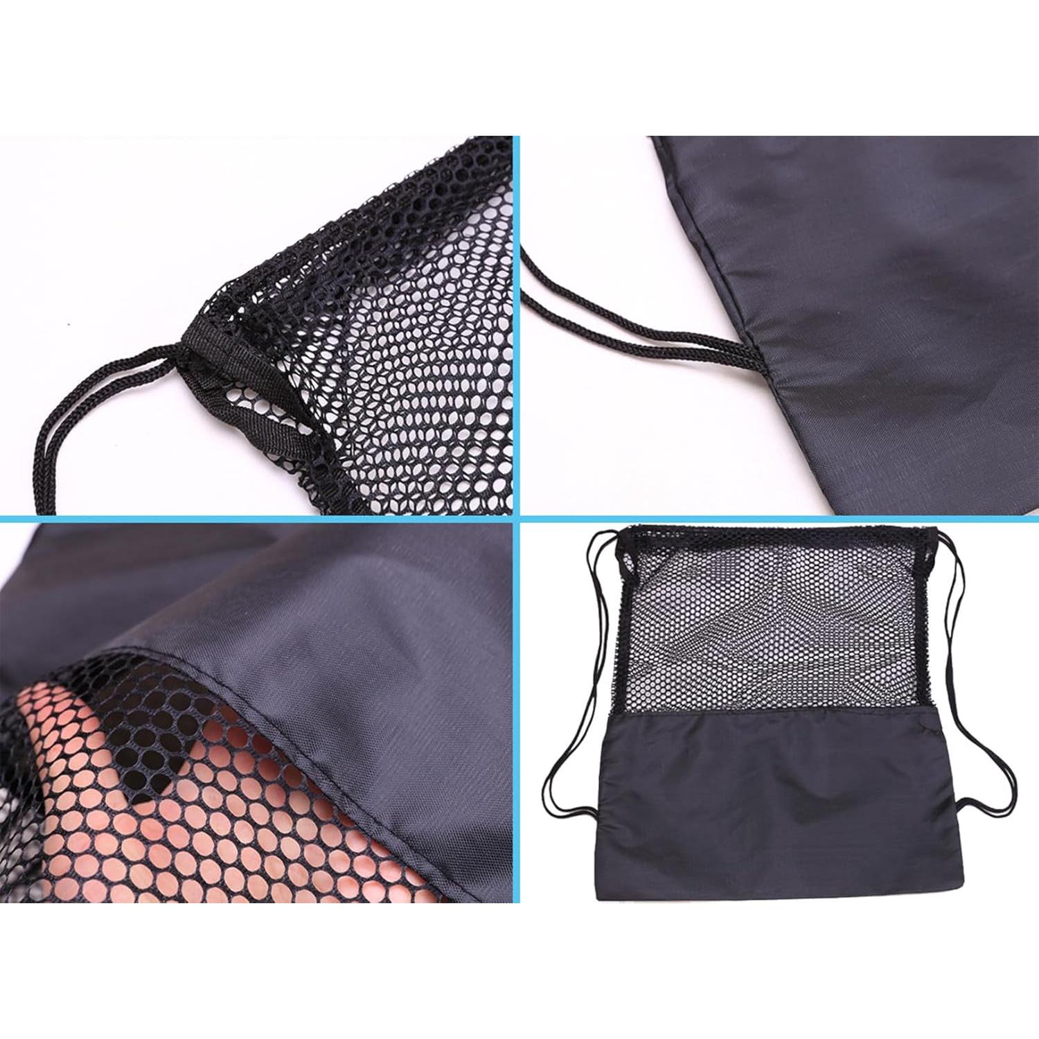 Cesta Recogedora de Pelotas de Tenis Selbst con Bolsa de Malla