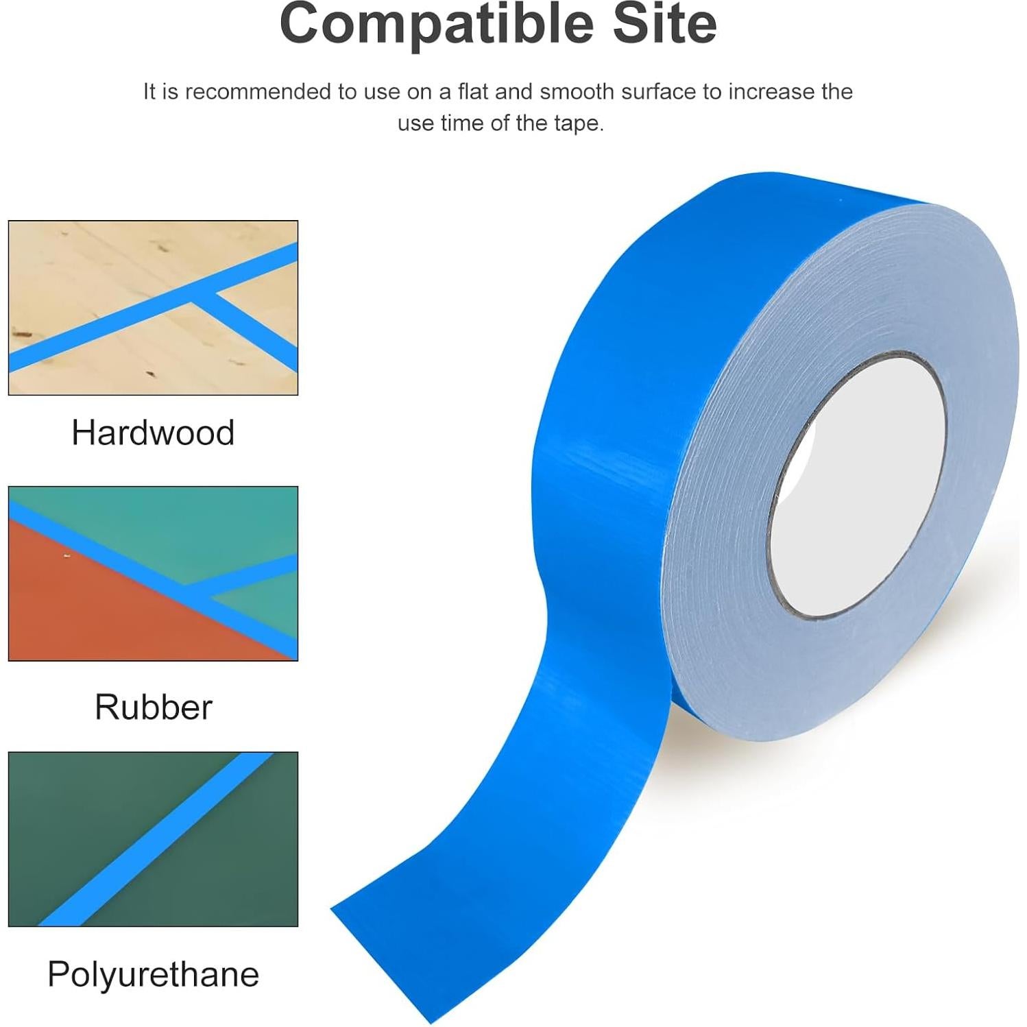 Cinta de Marcado de Cancha de Pickleball VloEssic 70.1m Azul