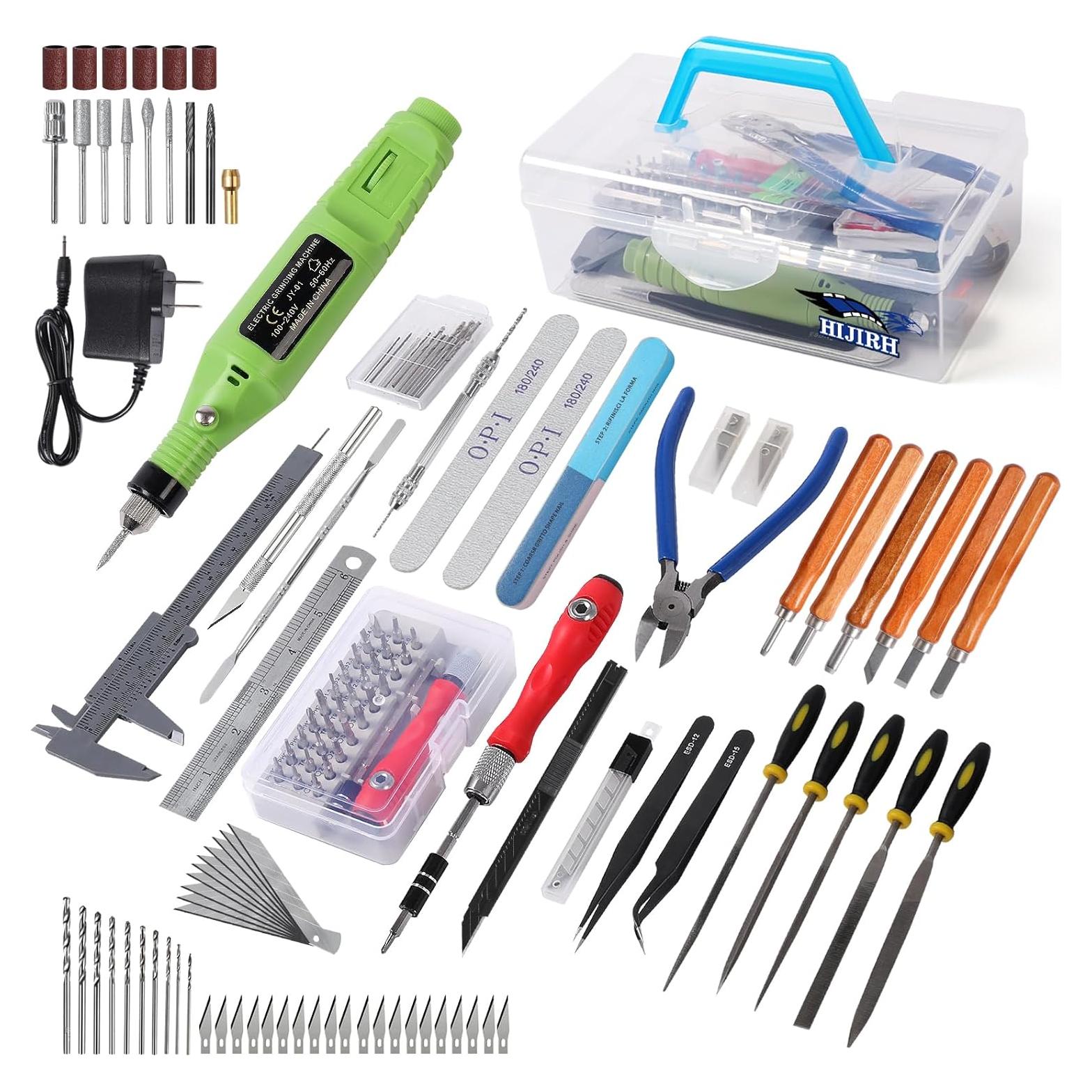 Kit de Herramientas de Modelismo HIJIRH 108 Pcs Multiusos