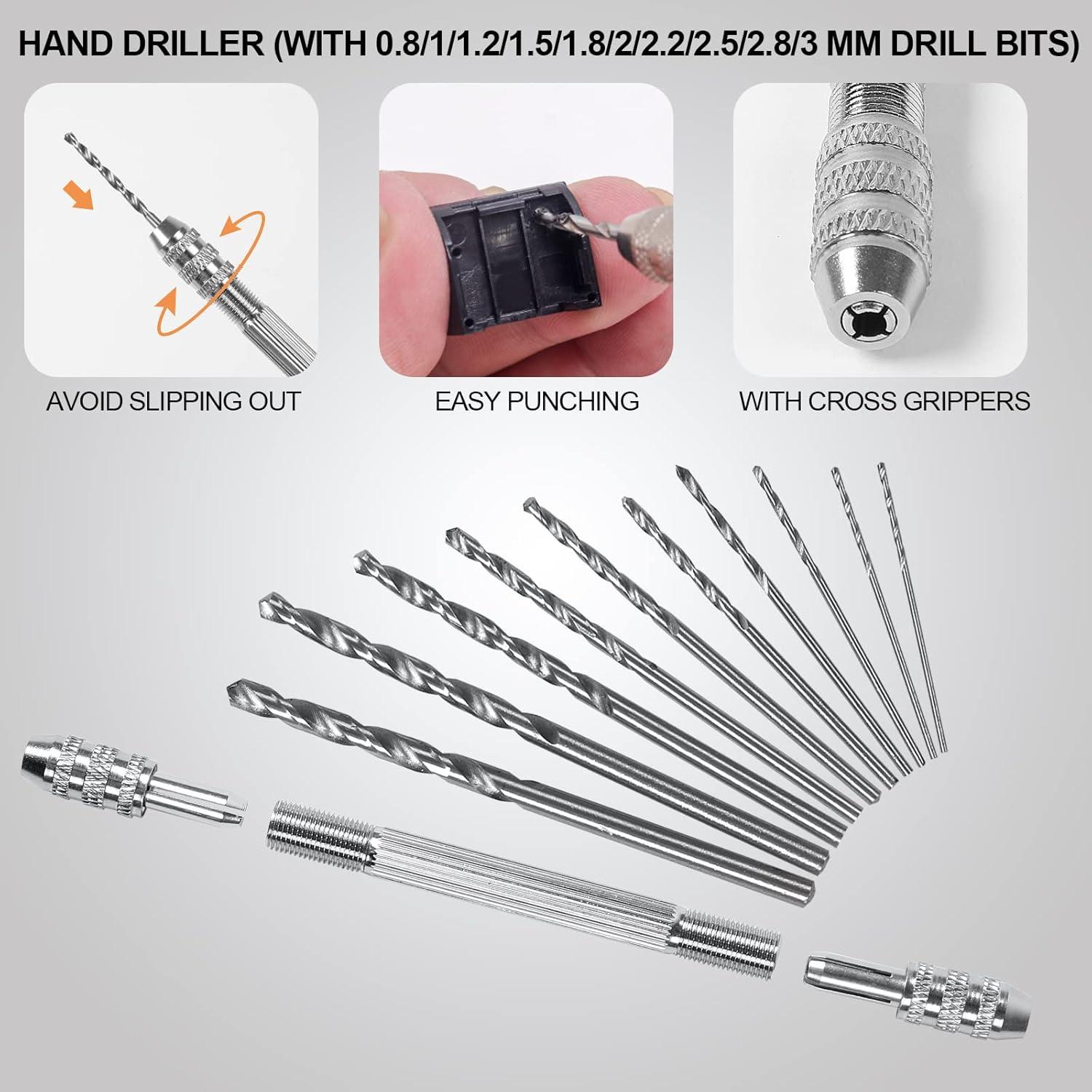 Kit de Herramientas de Modelismo HIJIRH 108 Pcs Multiusos