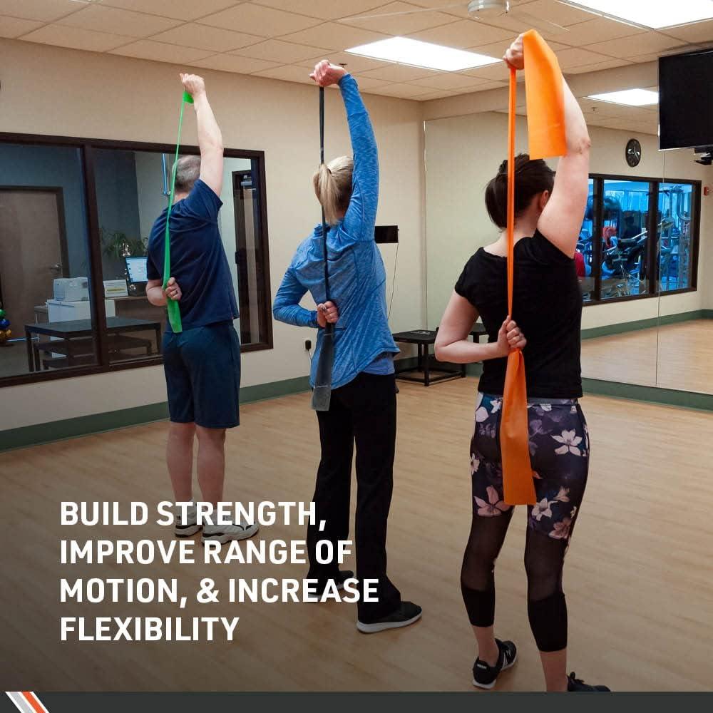 Cinta de Ejercicio Body Sport 25 m x 10 cm Resistencia Especial Pesada