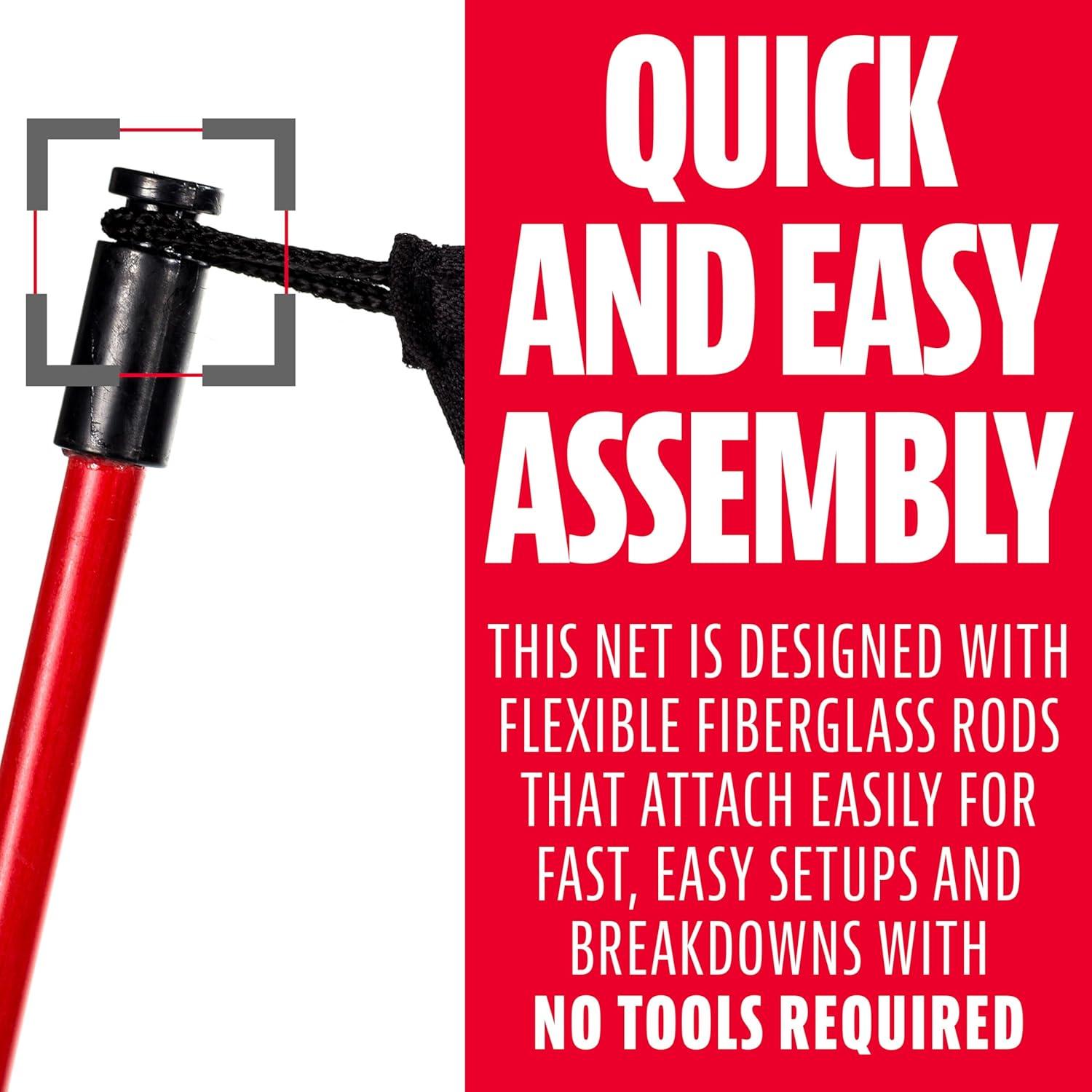 Red de Béisbol Franklin Sports Flexpro 5' x 5' (1.52 m) Portátil