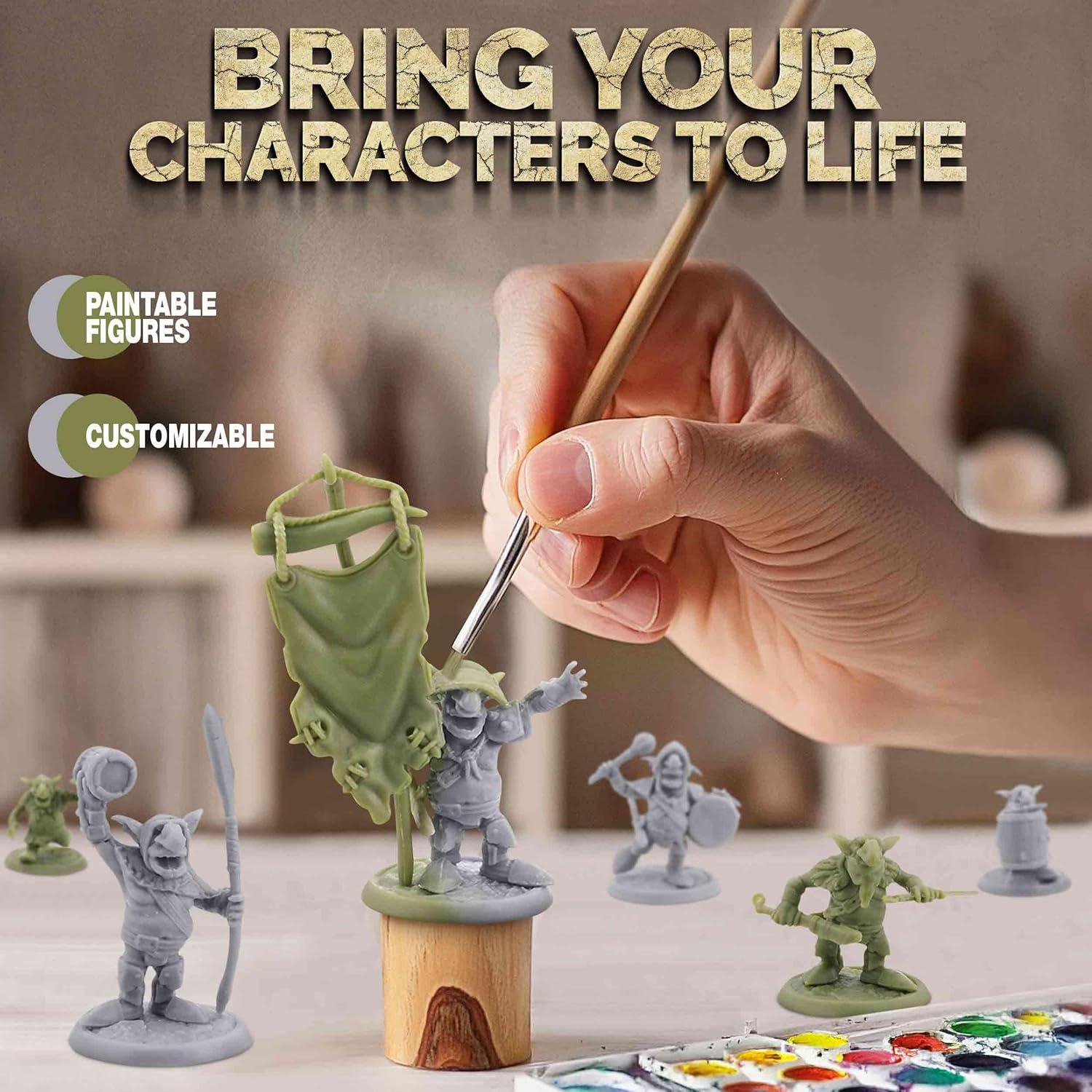 Conjunto de Goblins Path Gaming – 46 Figuras Sin Pintar