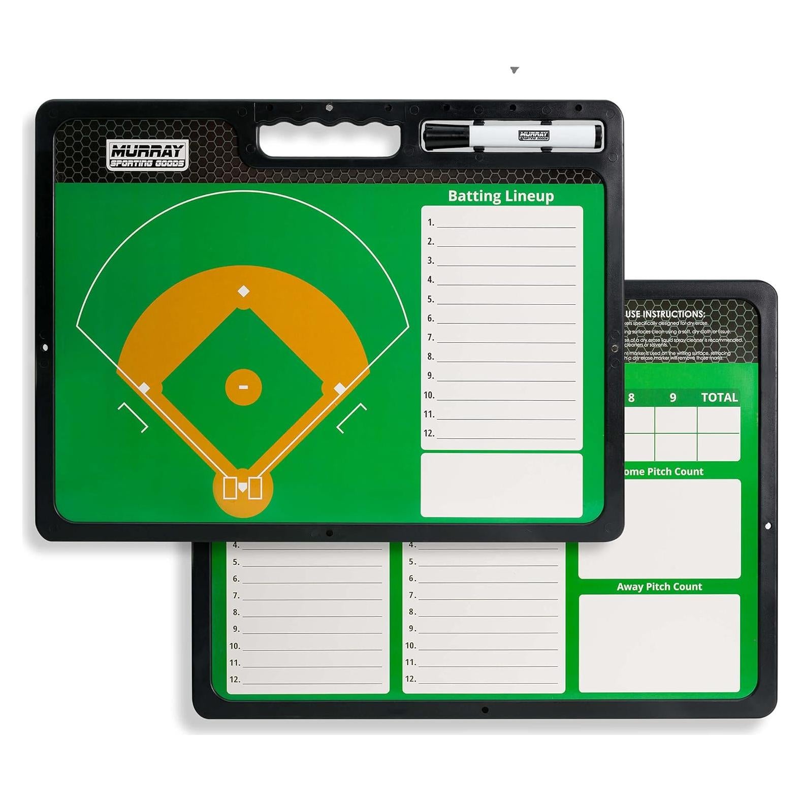 Pizarra de Entrenadores Borrable Murray Sporting Goods 42x31.75cm