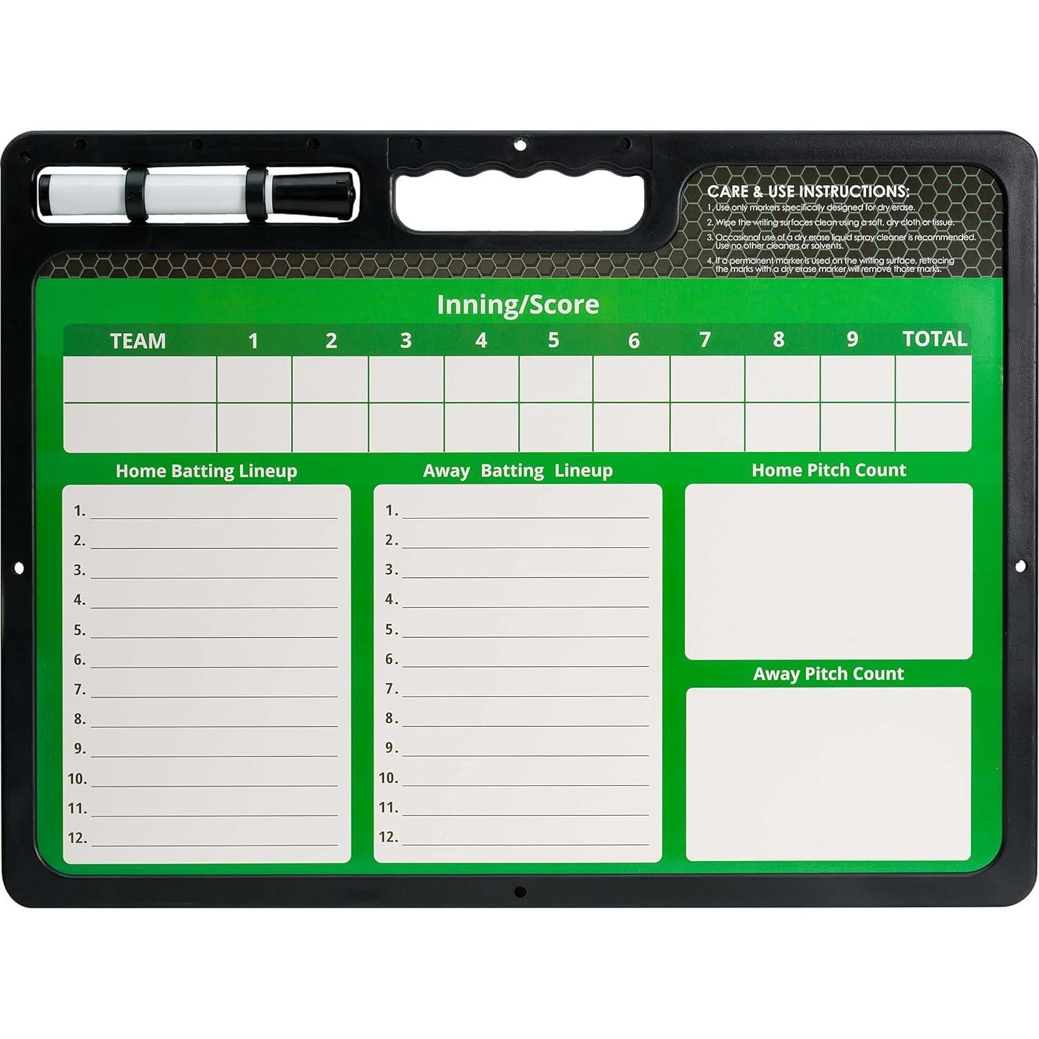 Pizarra de Entrenadores Borrable Murray Sporting Goods 42x31.75cm