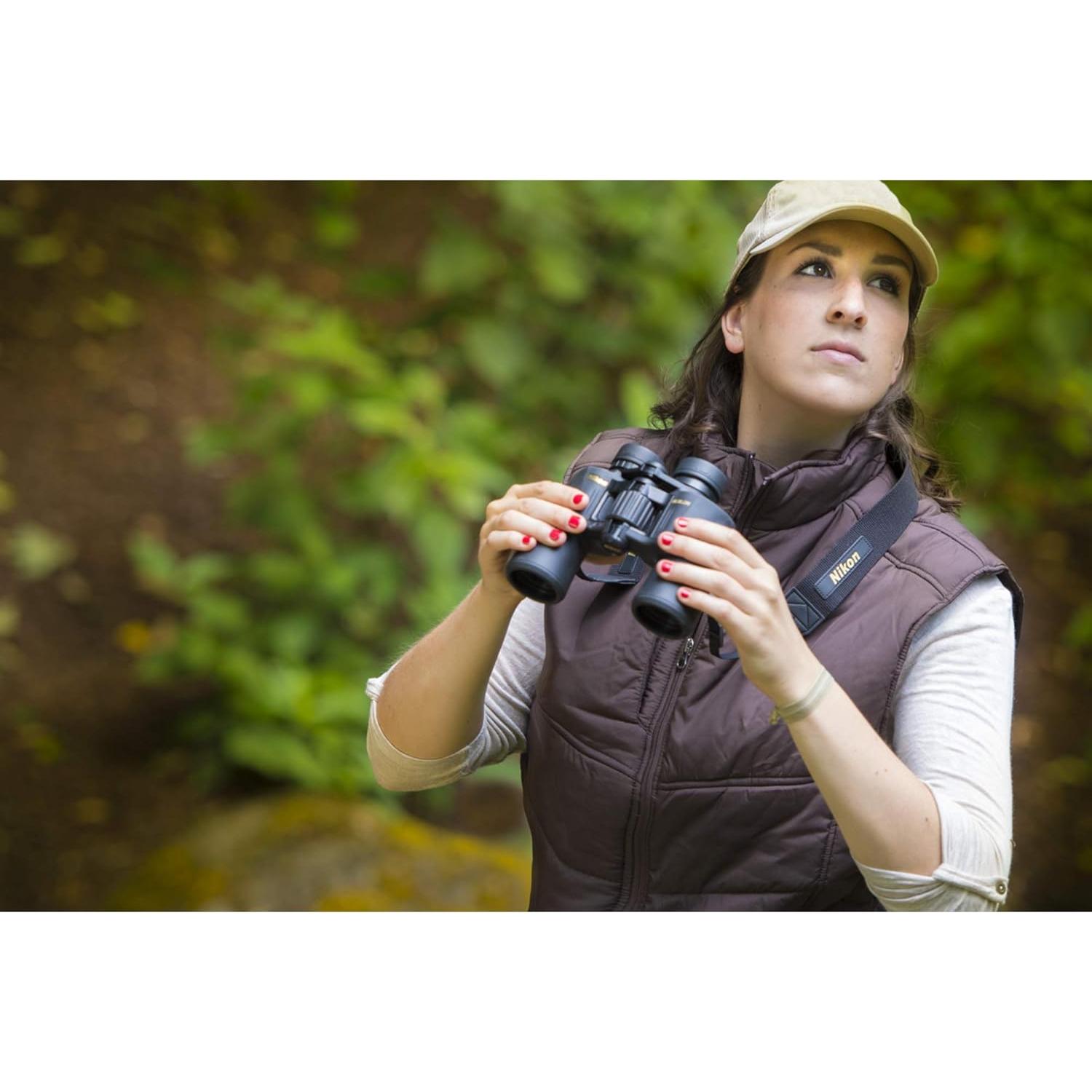 Prismáticos Nikon ACULON A211 10x42 Multicapa Ergonomía