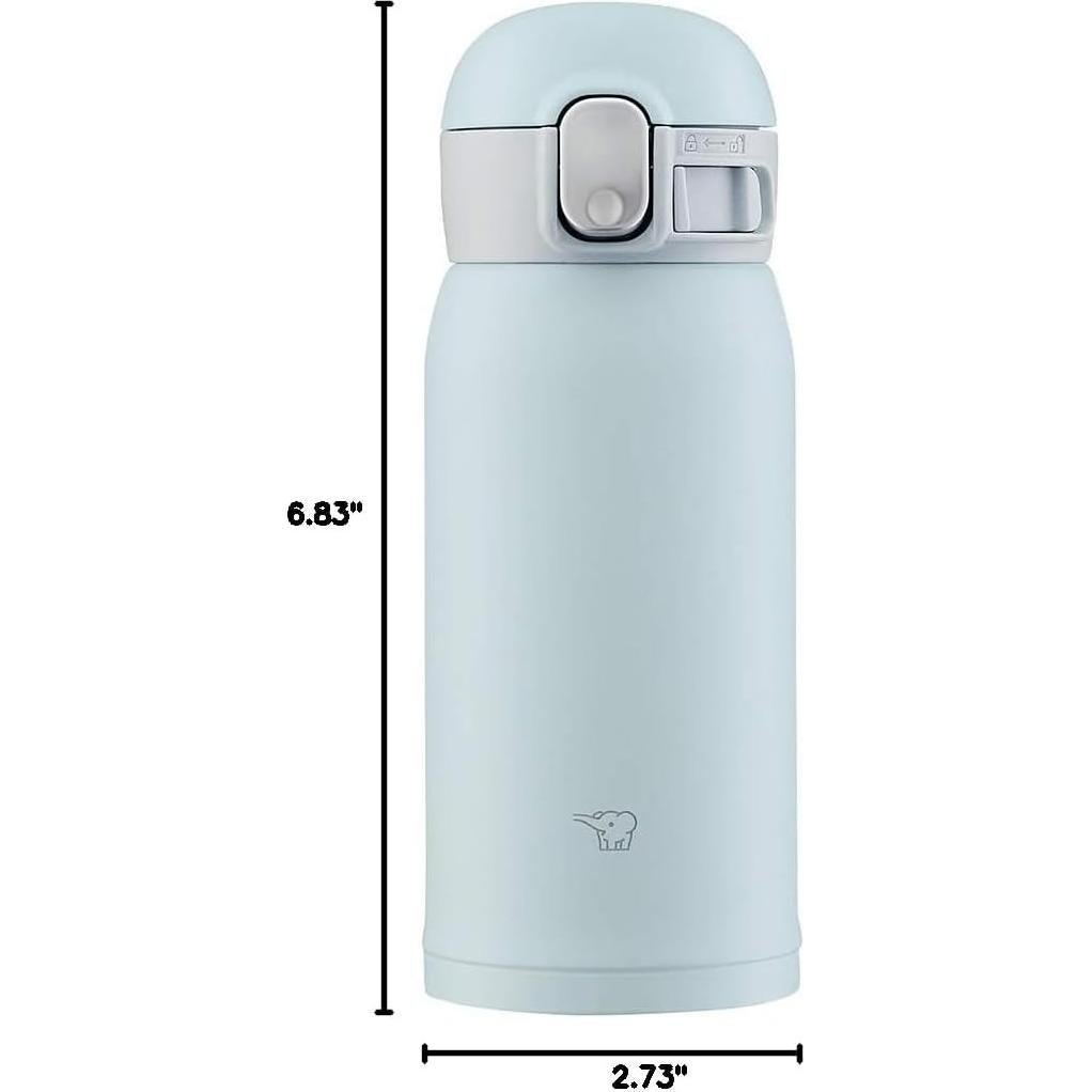 Taza de Acero Inoxidable Zojirushi SM-WA36-HL 0.36L Gris Hielo