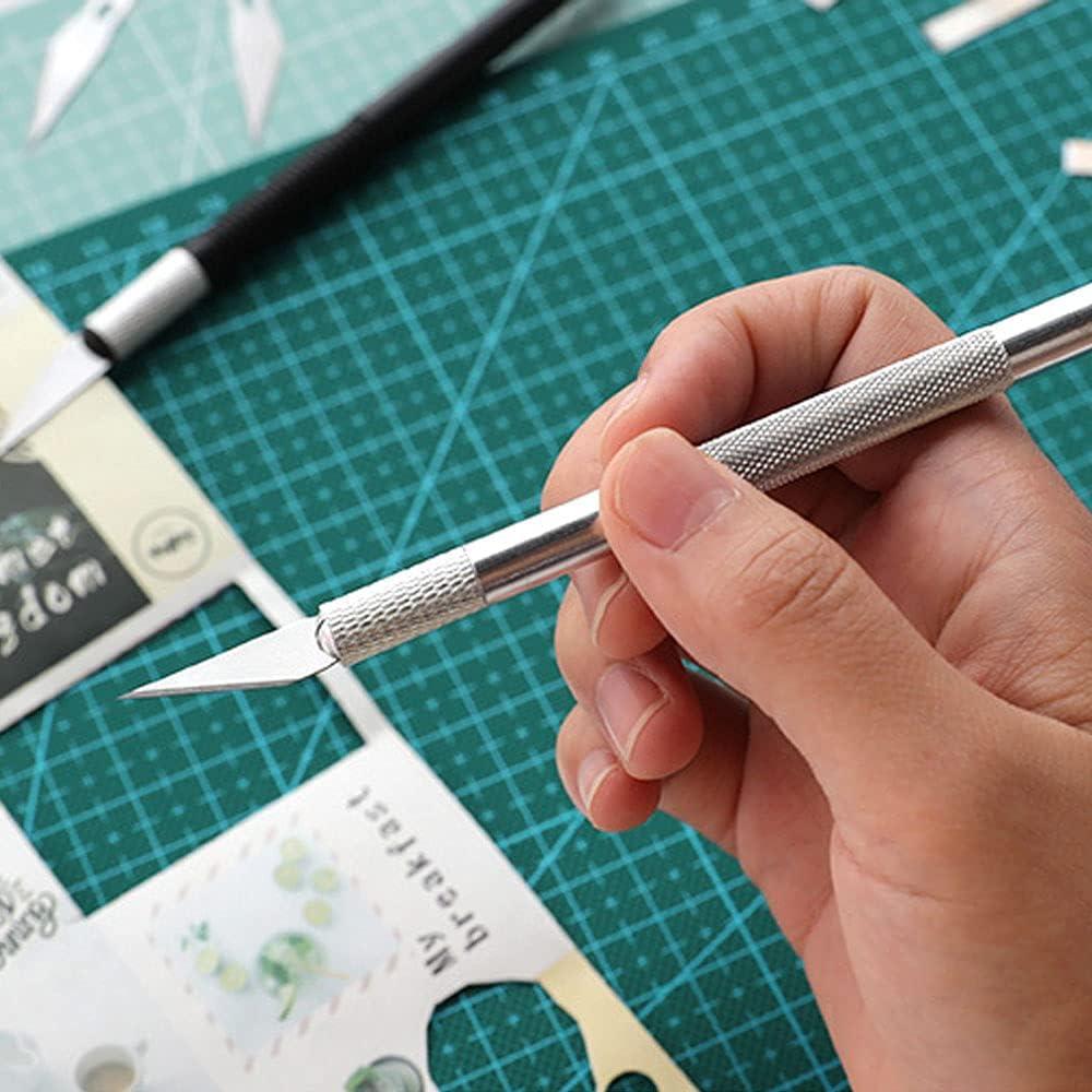 Kit de cuchillos Jneoace para manualidades con 40 hojas