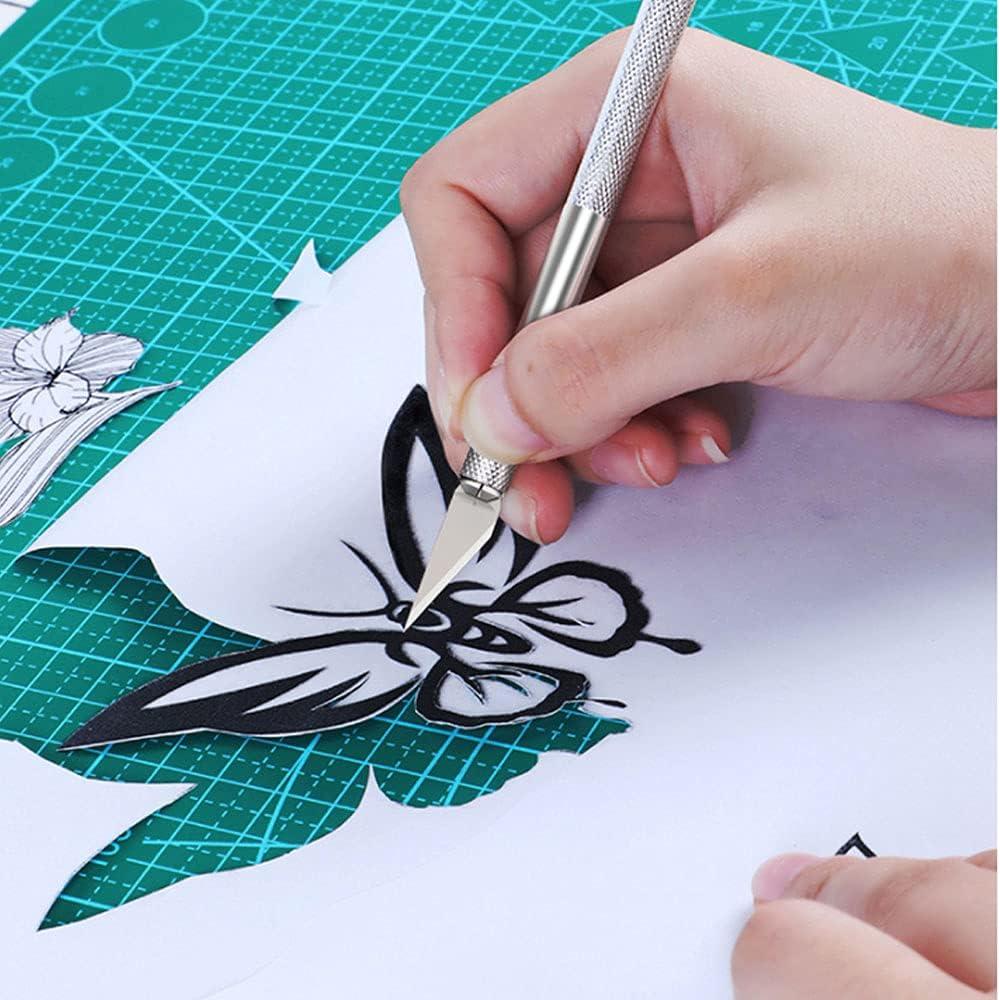 Kit de cuchillos Jneoace para manualidades con 40 hojas