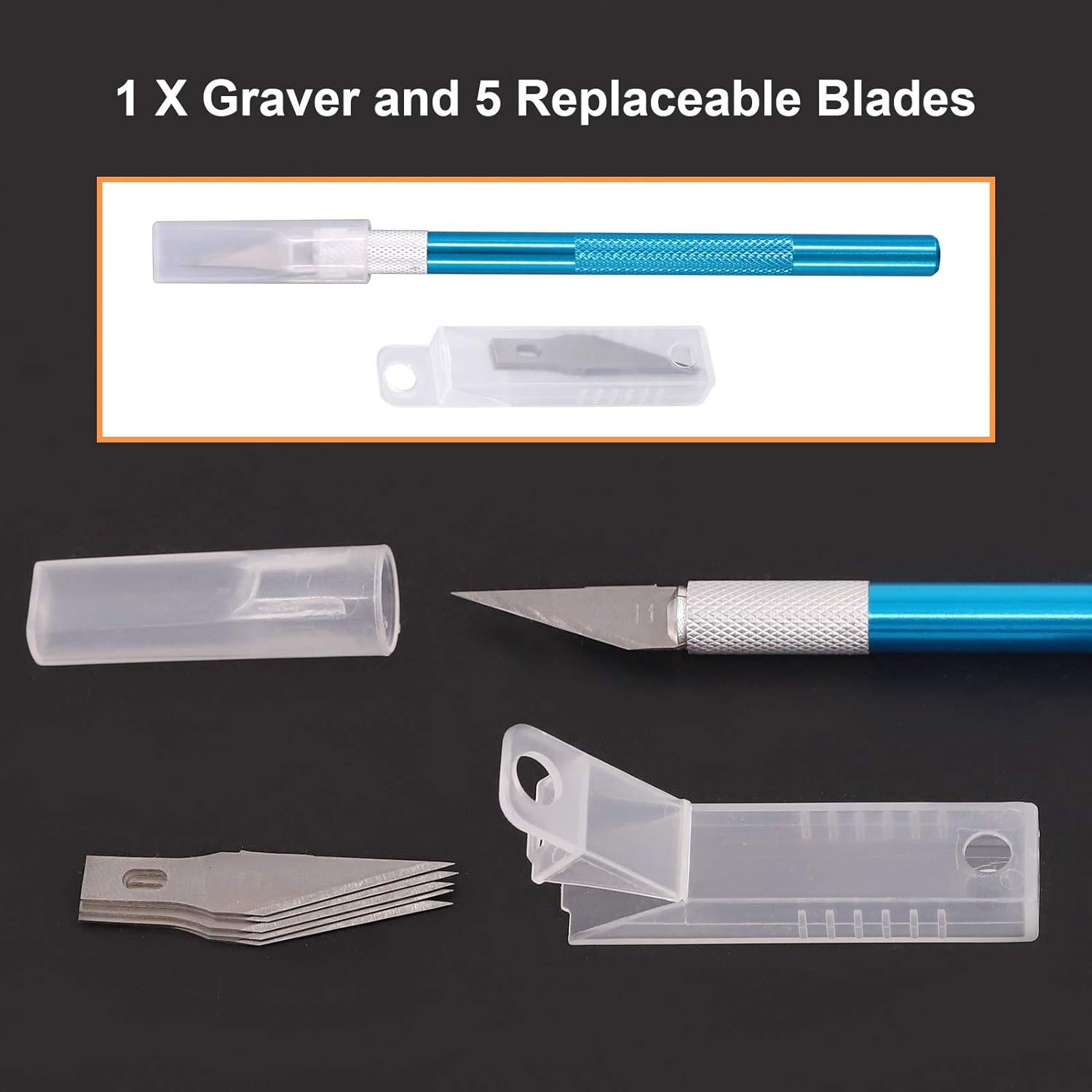 Juego de herramientas de modelismo Rustark 10 piezas