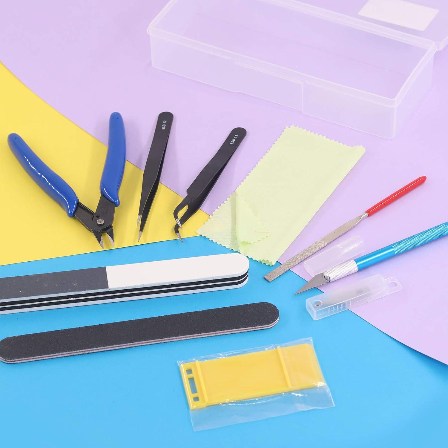 Juego de herramientas de modelismo Rustark 10 piezas