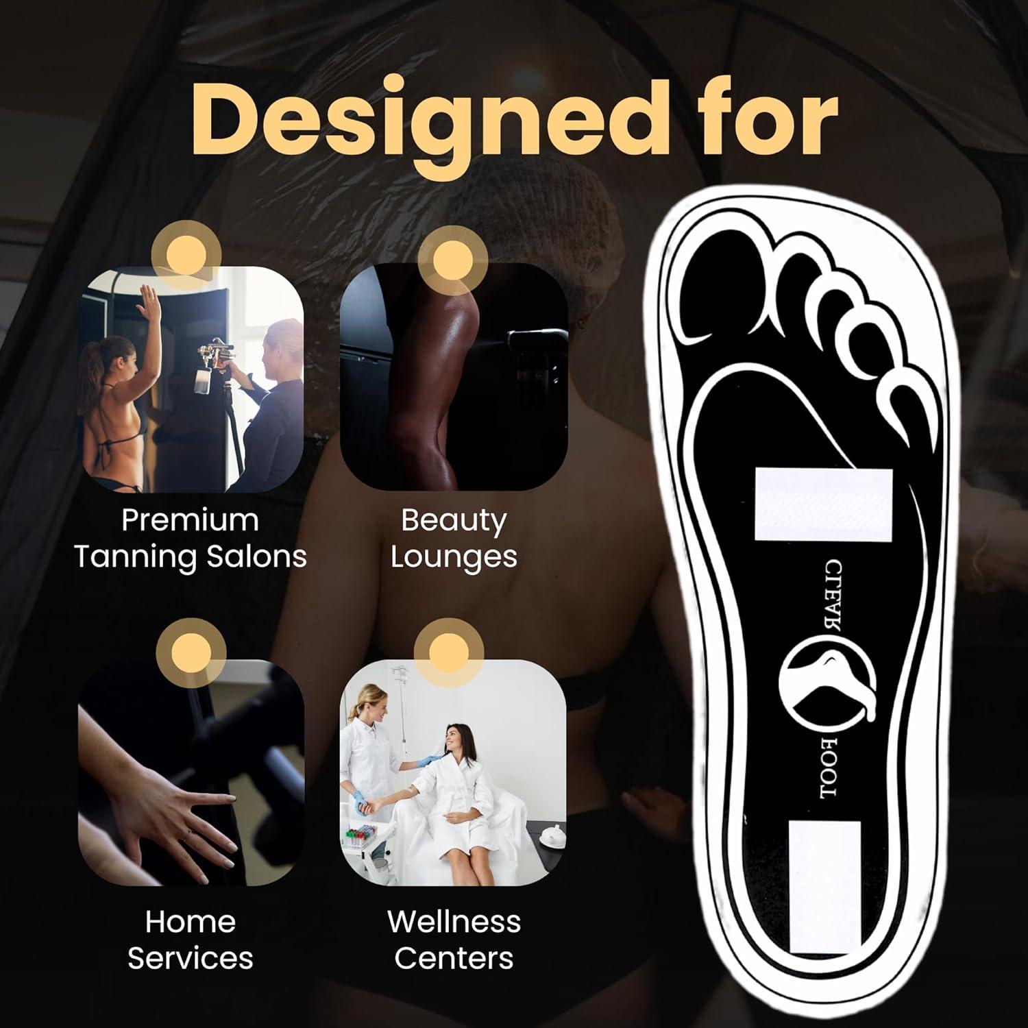 25 Pares Almohadillas Desechables para Pies Bronceado HeeStar