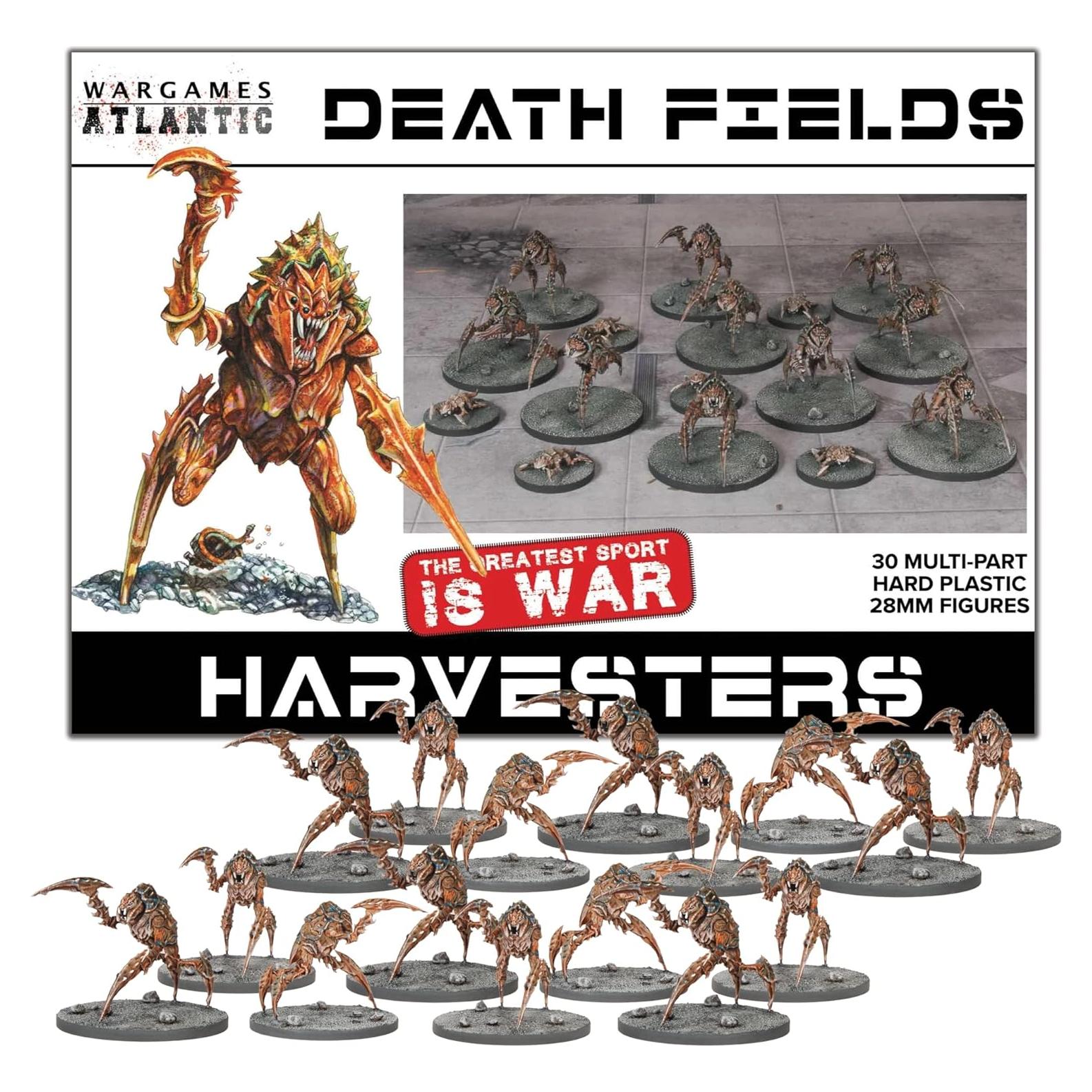 Miniaturas Cosechadores Wargames 20 Bestias 28mm Bio-Armas
