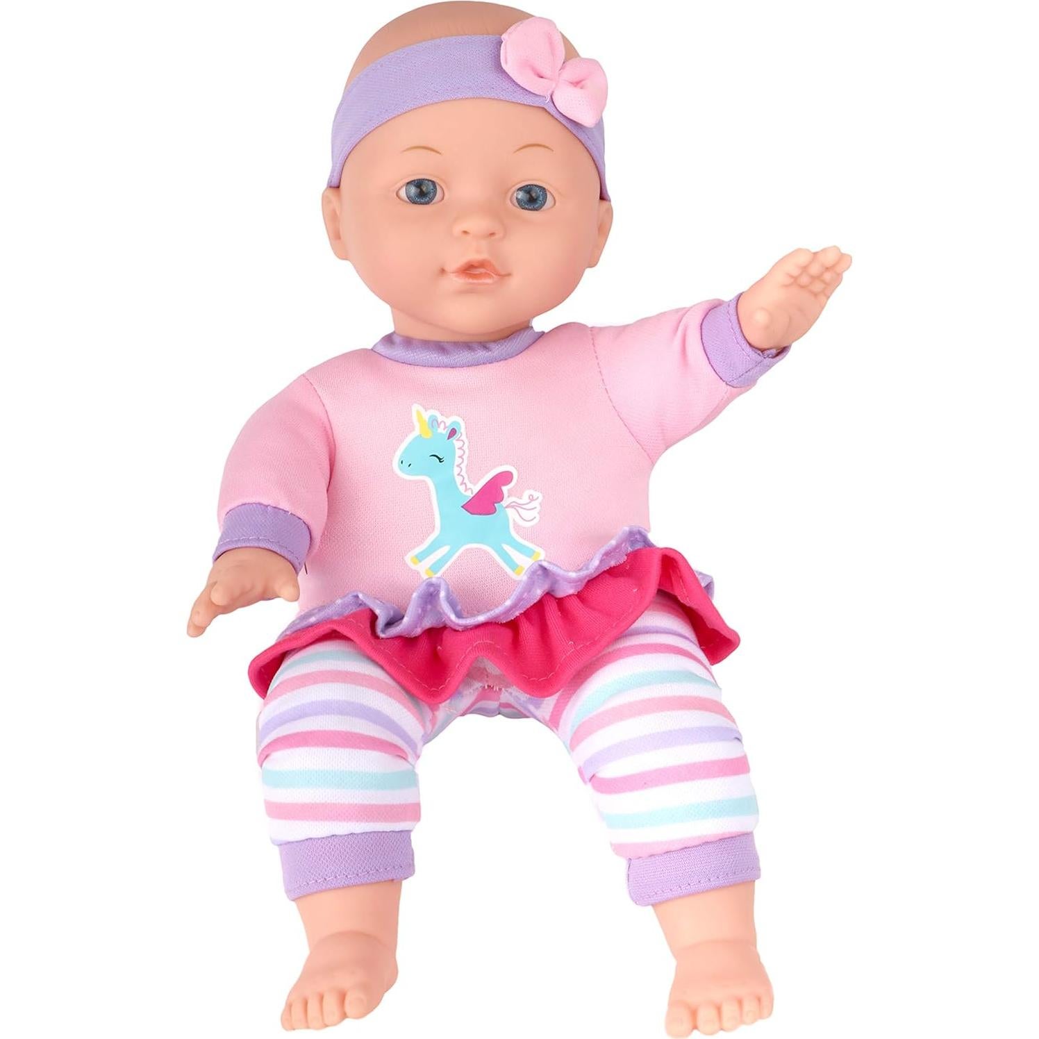 Set de Muñeca Bebé con Cochecito Fonerange 30.48 cm