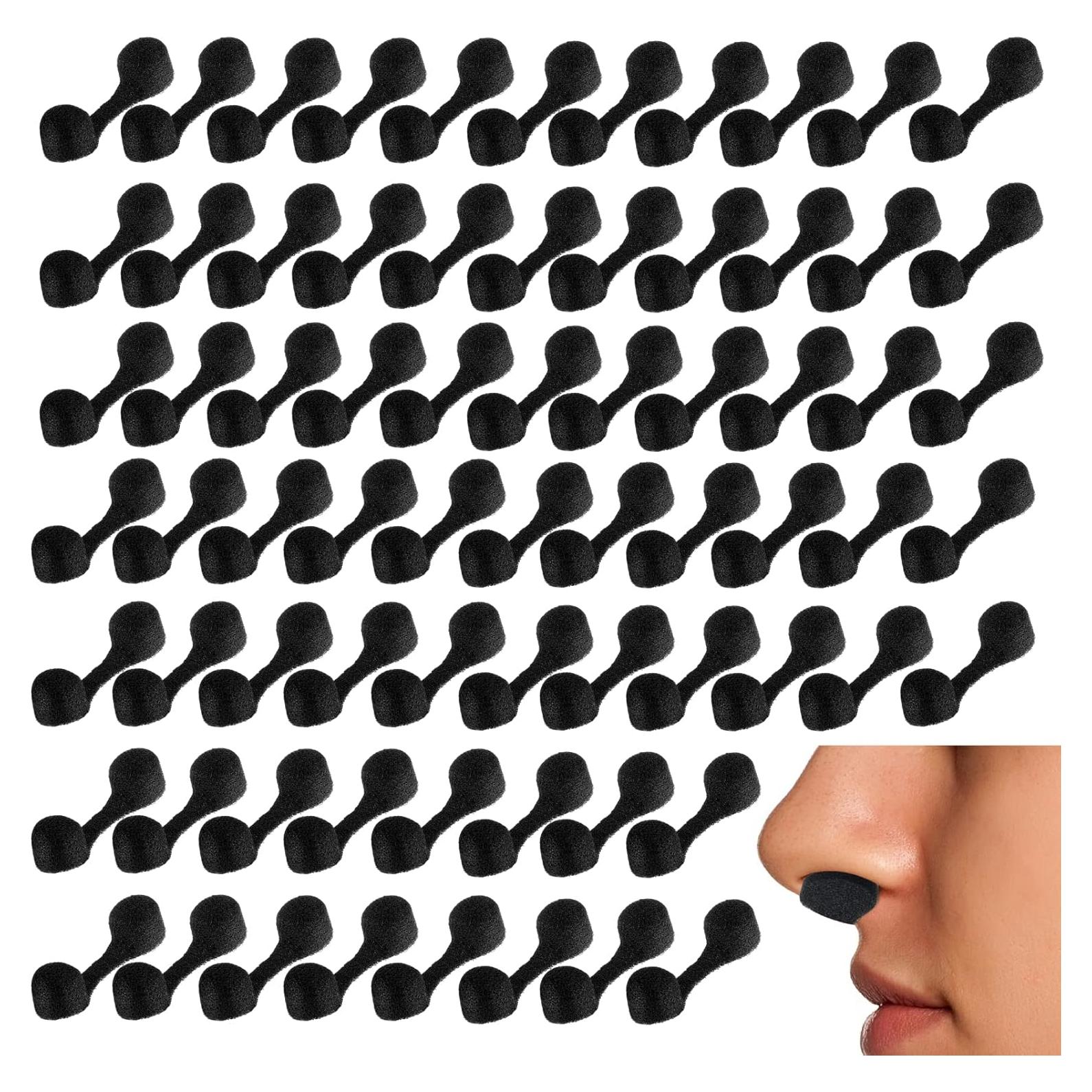 Filtros Nasales Desechables Tondiamo 150 Pcs Esponja 4x1 cm