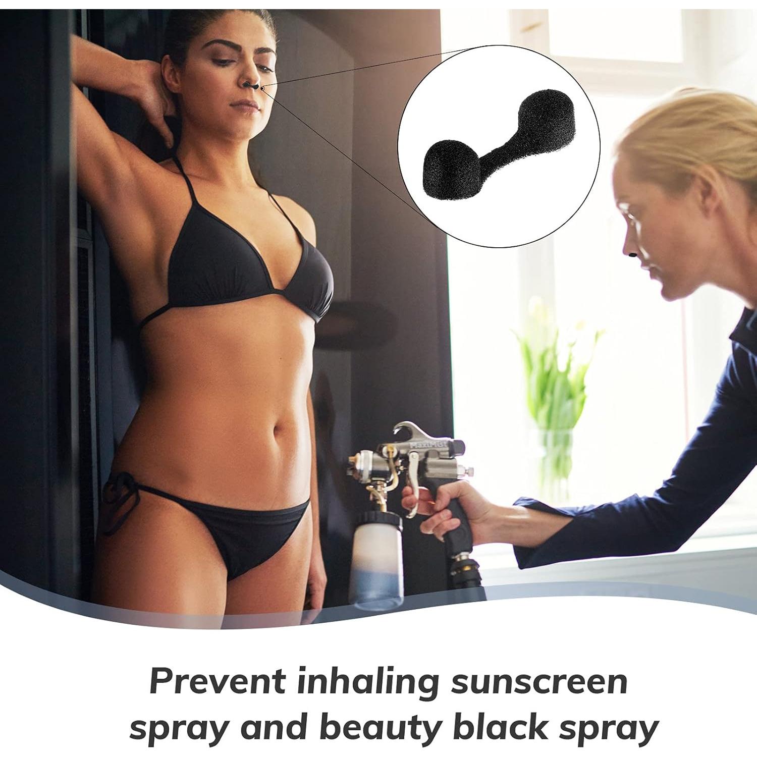 Filtros Nasales Desechables Tondiamo 150 Pcs Esponja 4x1 cm